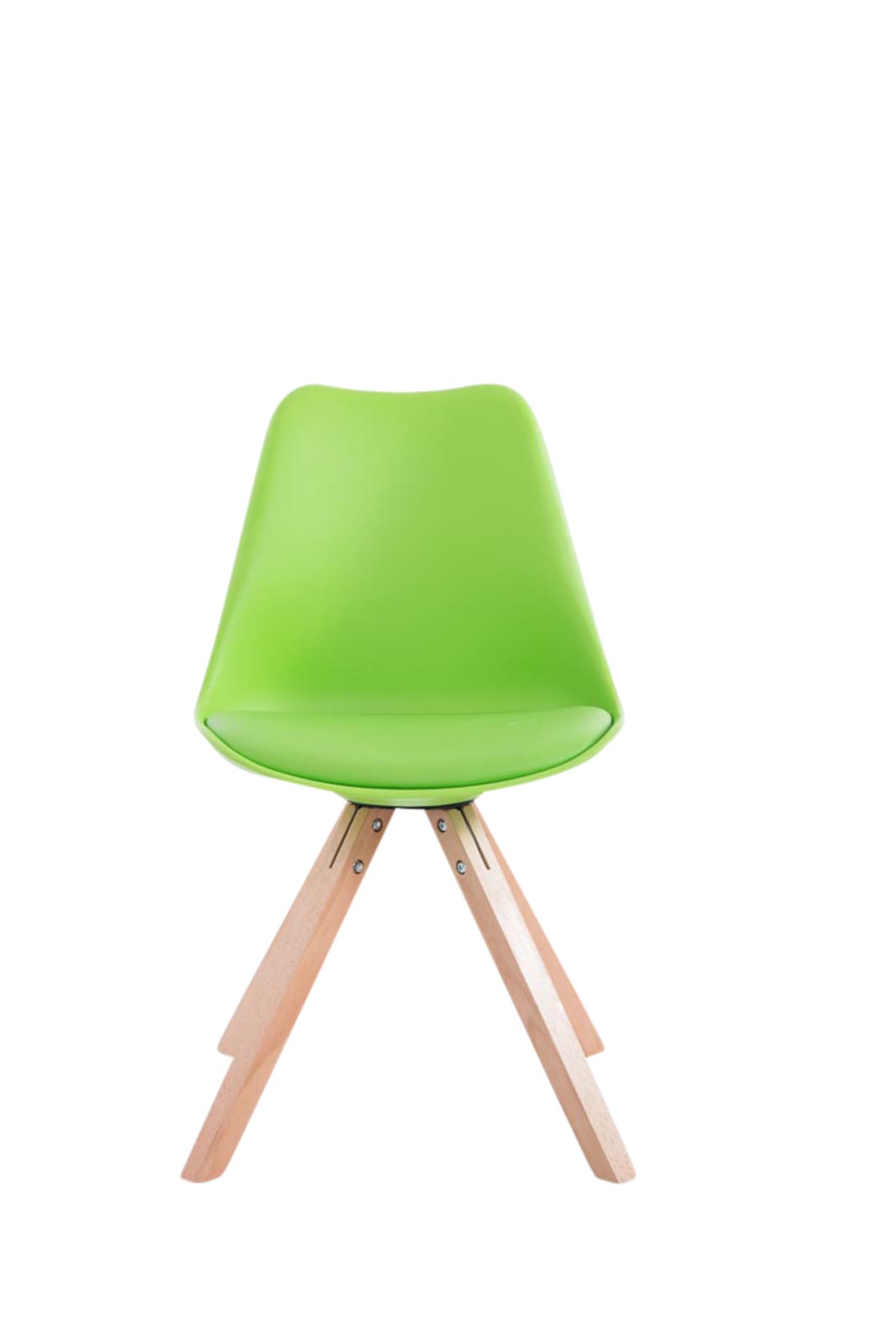 Set di 4 sedie Toulouse in similpelle Square