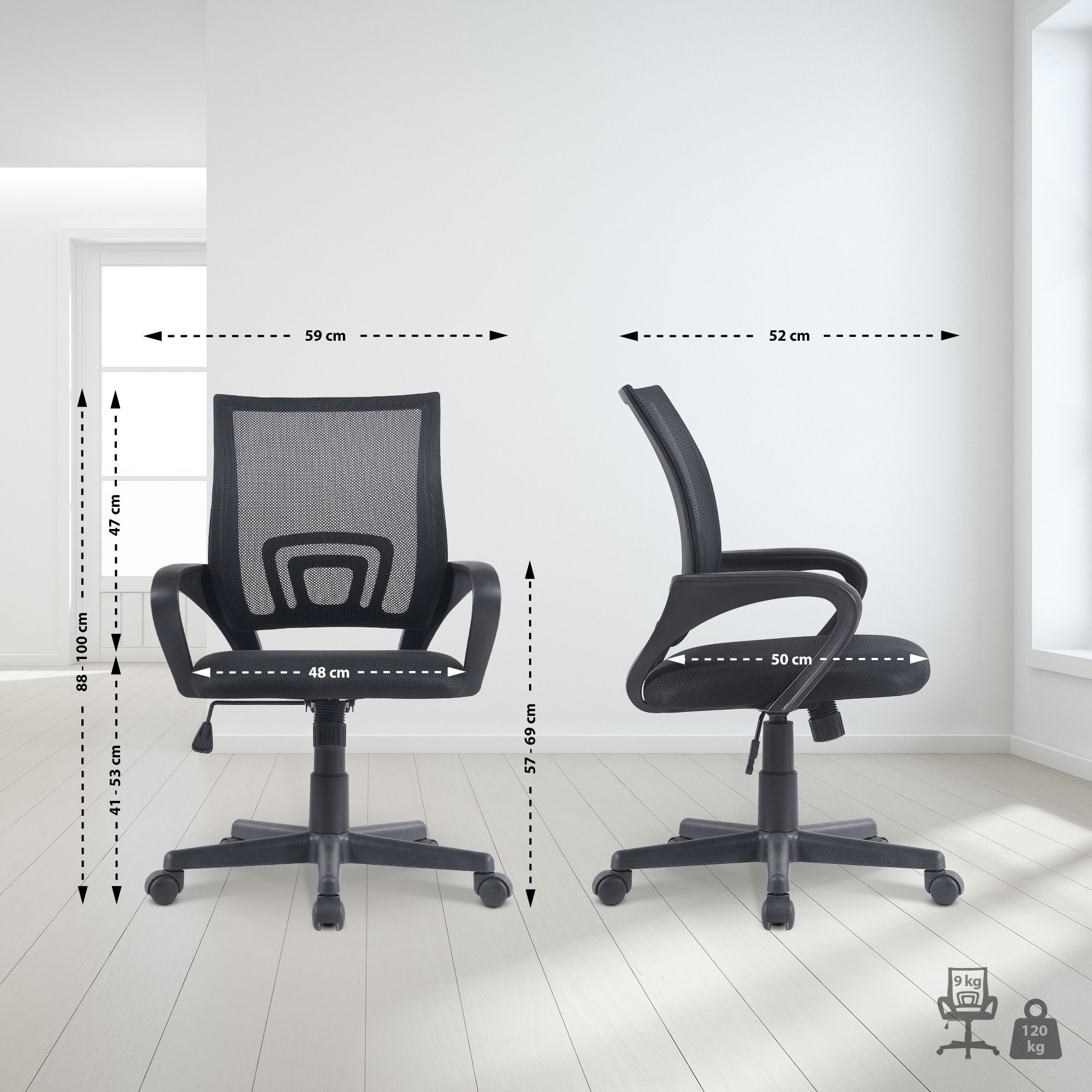 Sedia da ufficio Genius