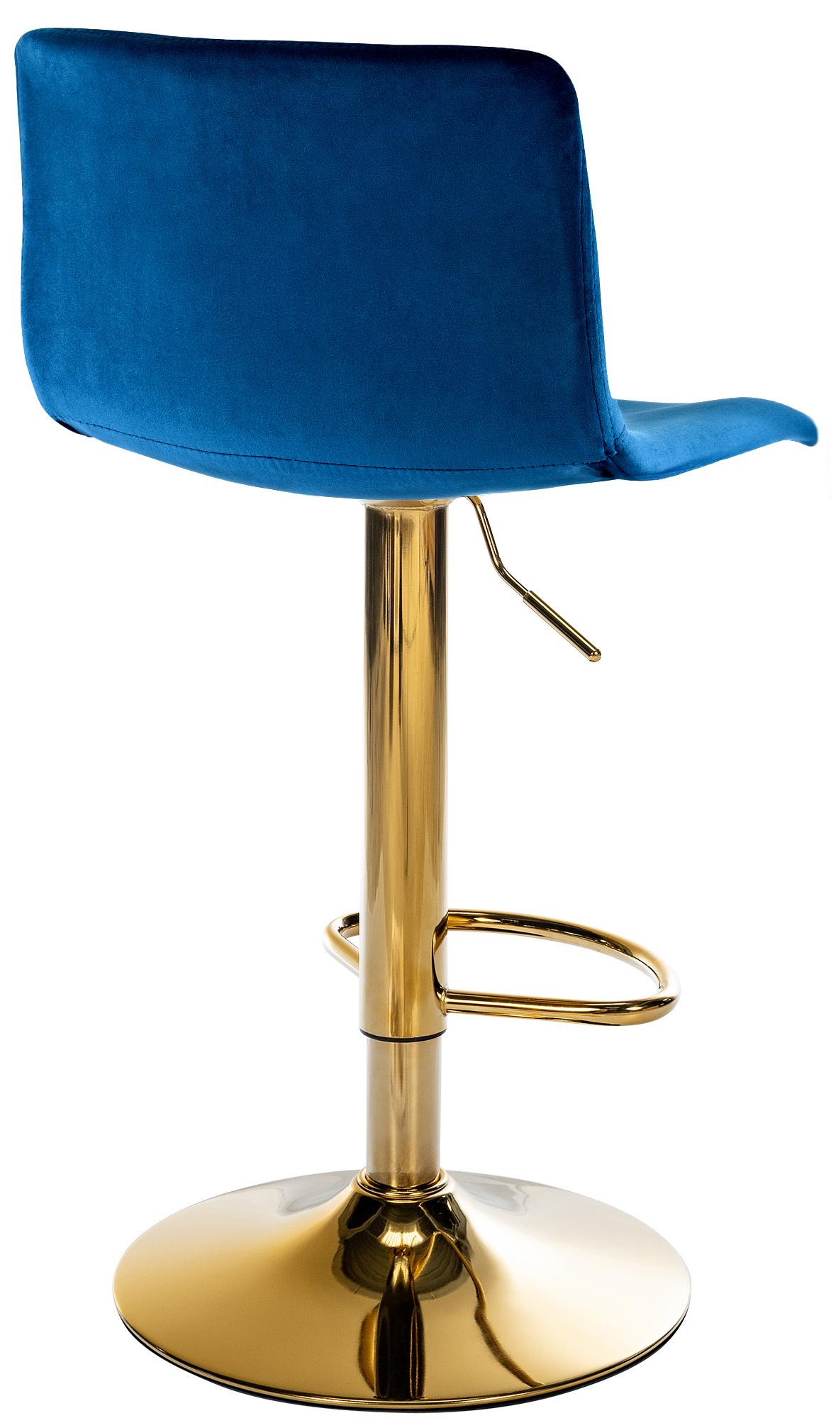 Sgabello Bar Hover in Velluto