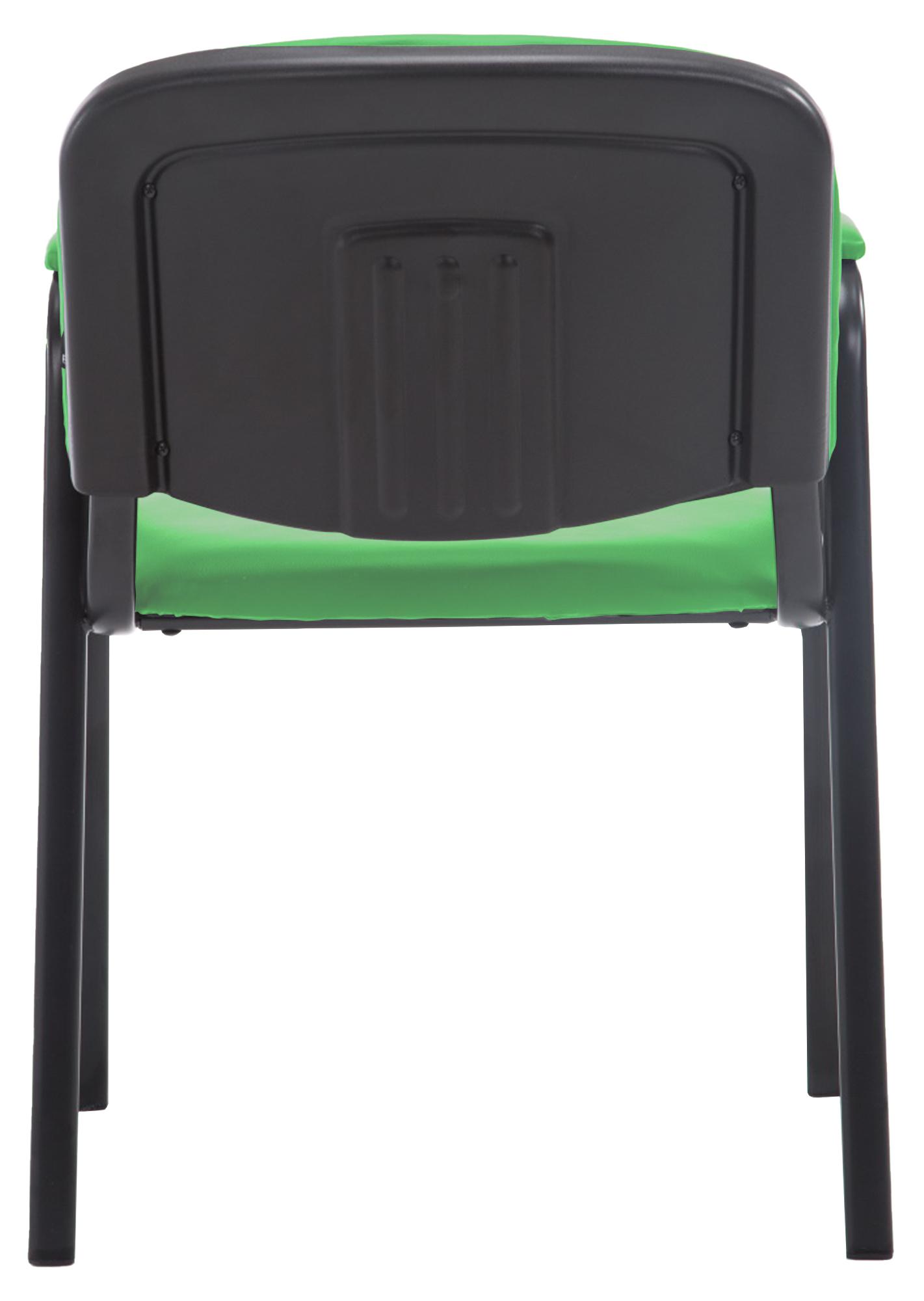 Sedia impilabile Ken Pro in ecopelle