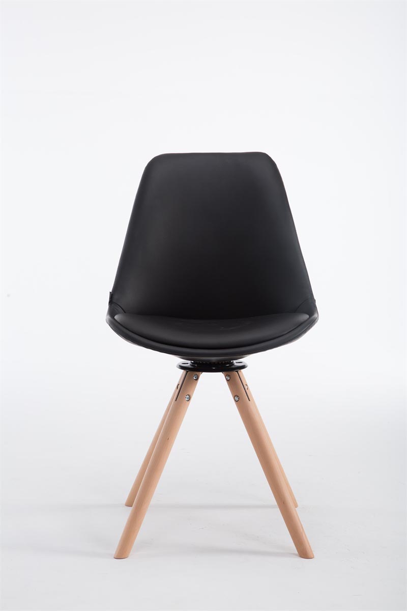 Sedia Calais in similpelle girevole