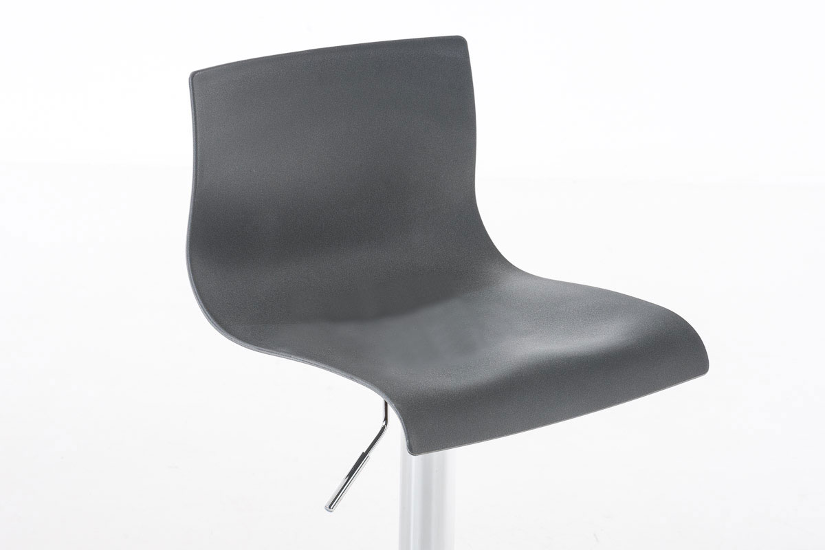 Sgabello Hover in polipropilene e metallo