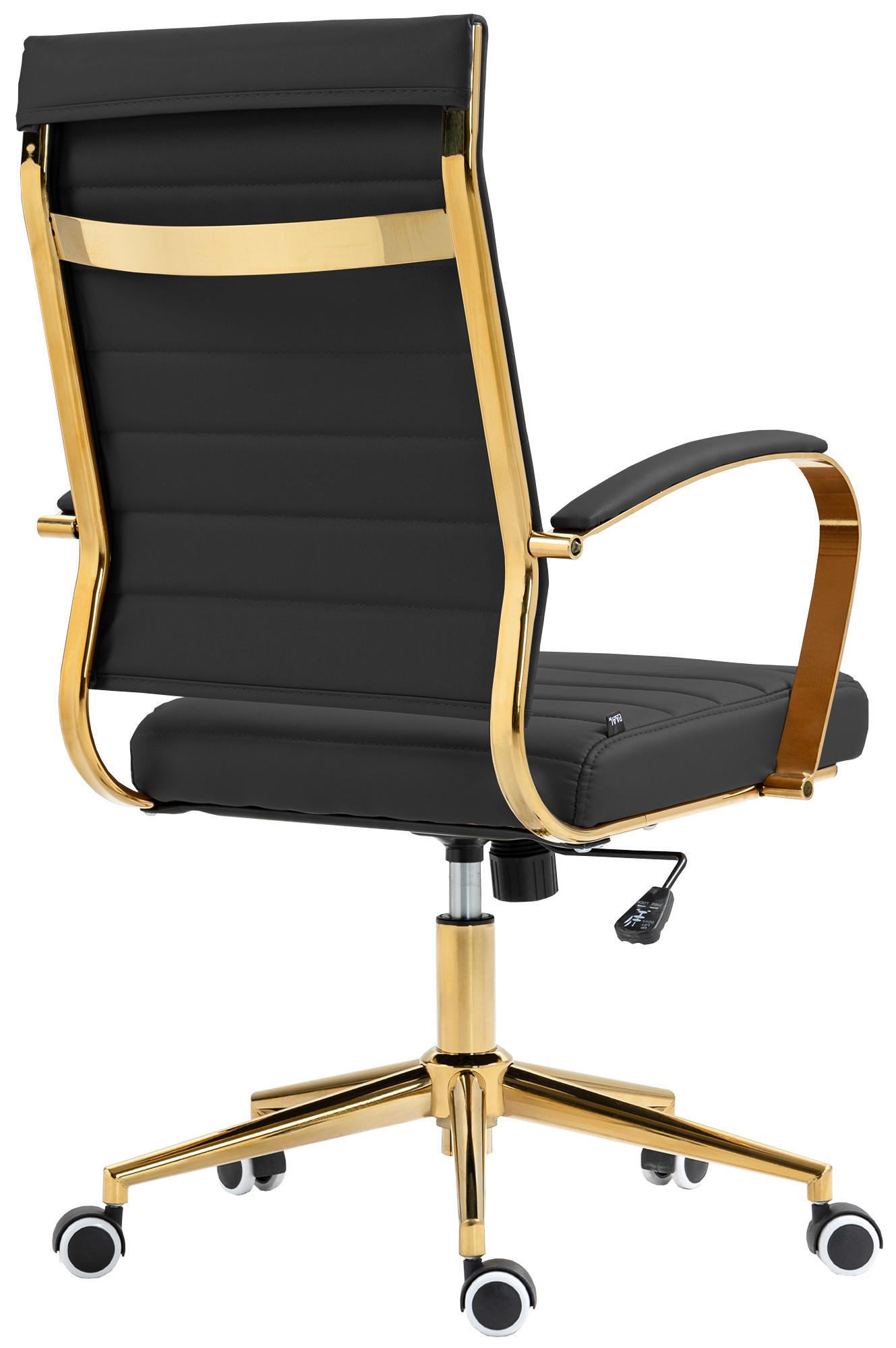 Sedia da ufficio in similpelle Havanna