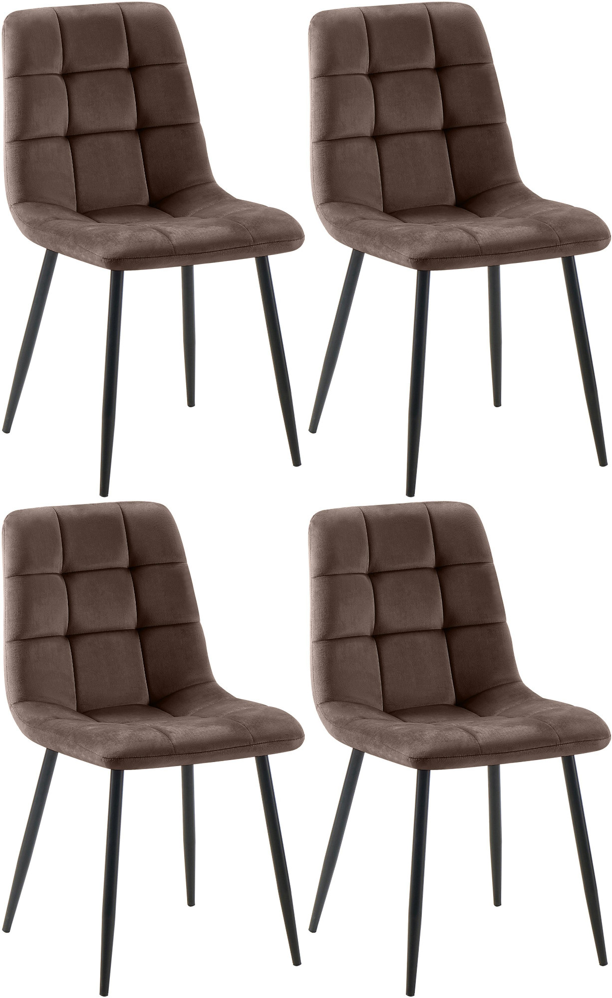 Set di 4 sedie da pranzo Tilde