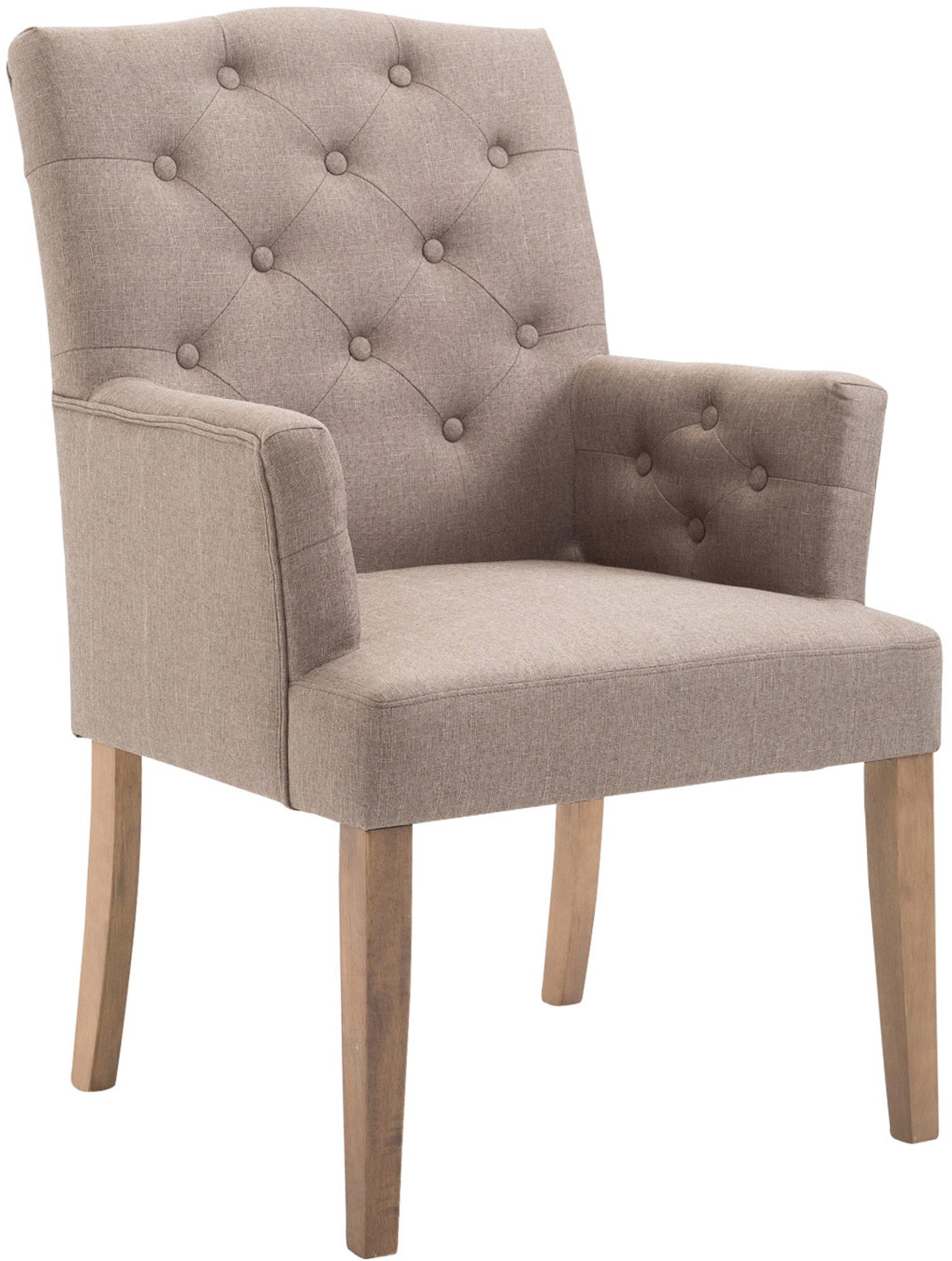 Sedia da pranzo Sugar in stile Chesterfield
