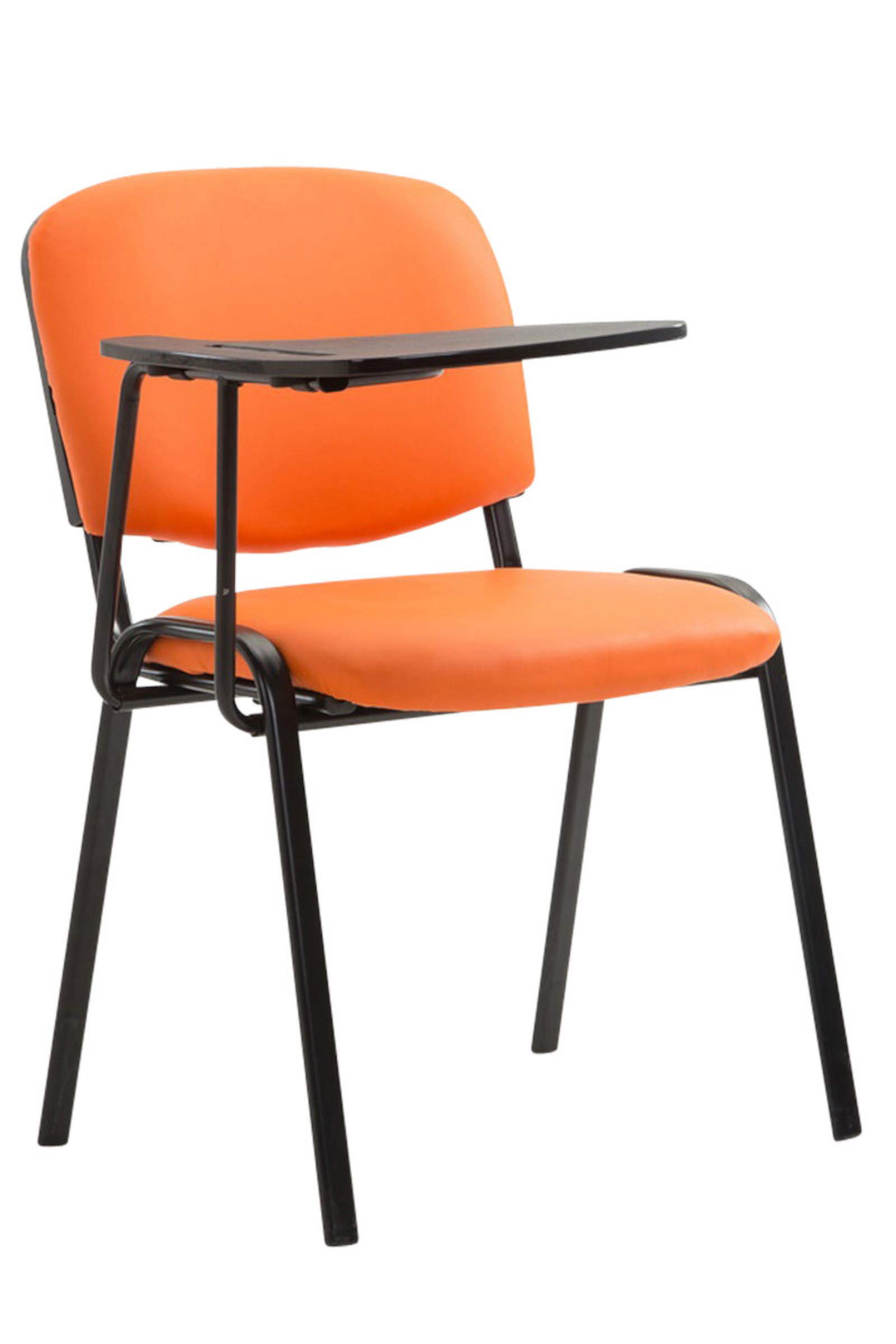 Set di 4 sedie Ken con tavolo pieghevole in similpelle