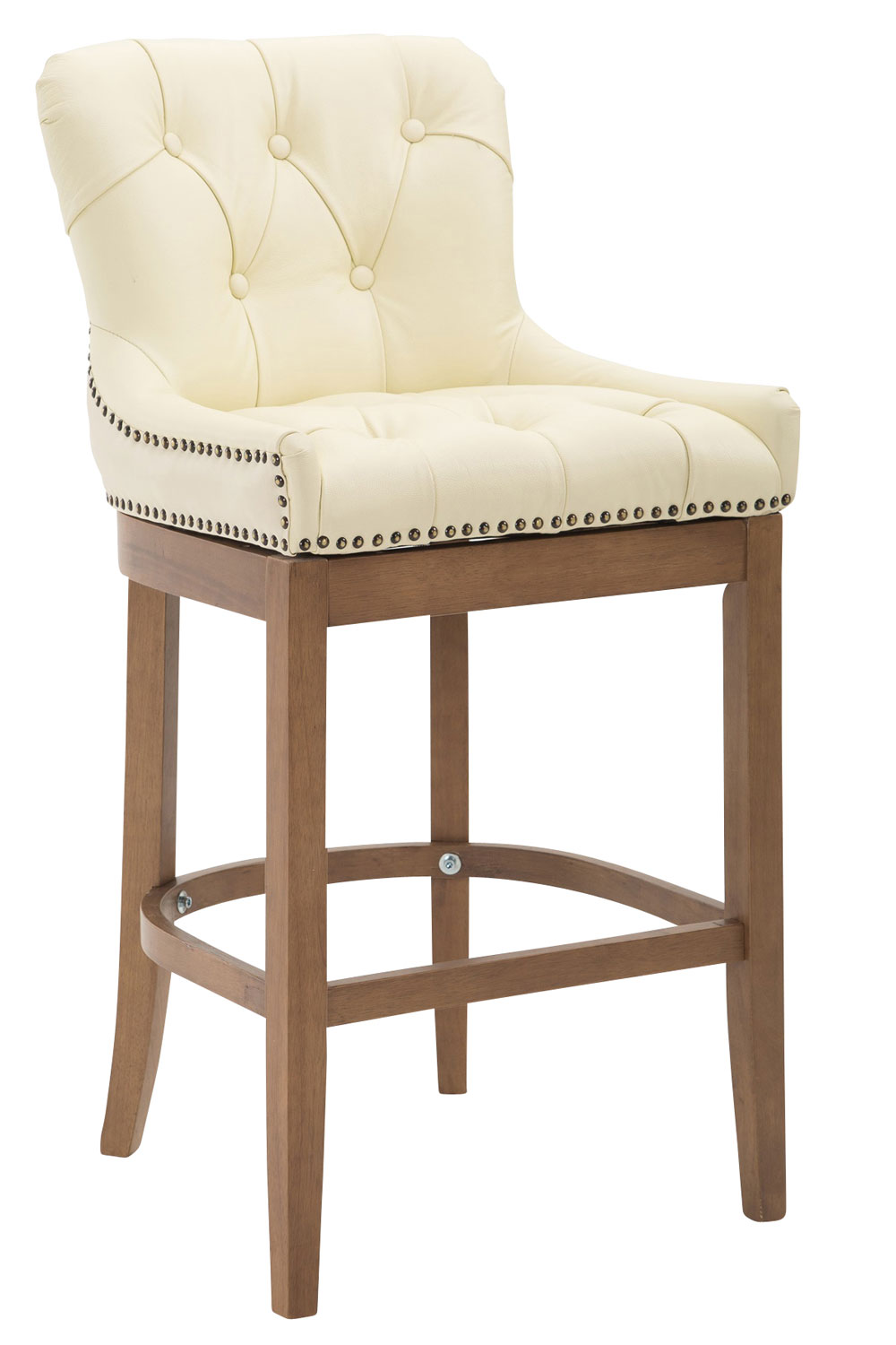 Set 2 sgabelli Lakewood in vera pelle