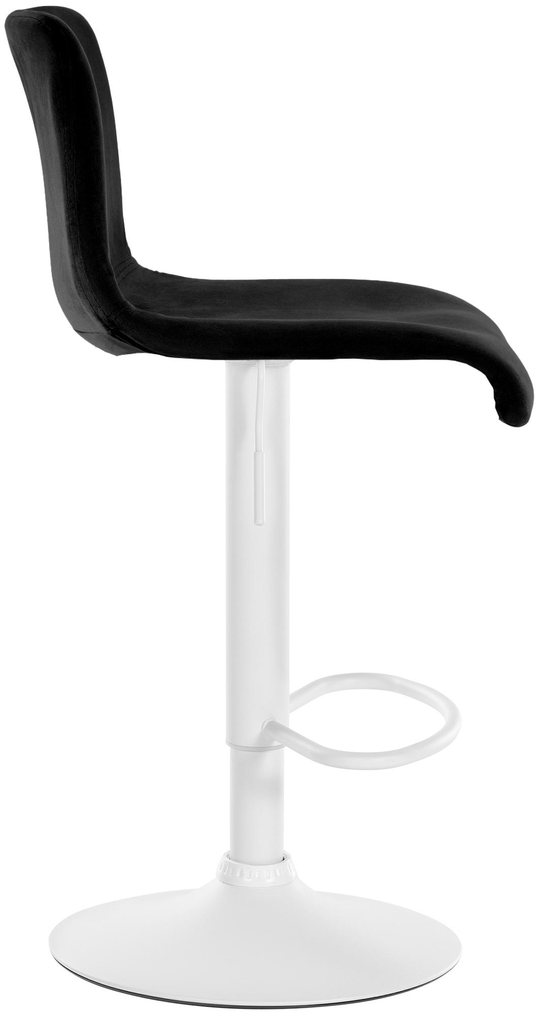 Sgabello Bar Hover in Velluto