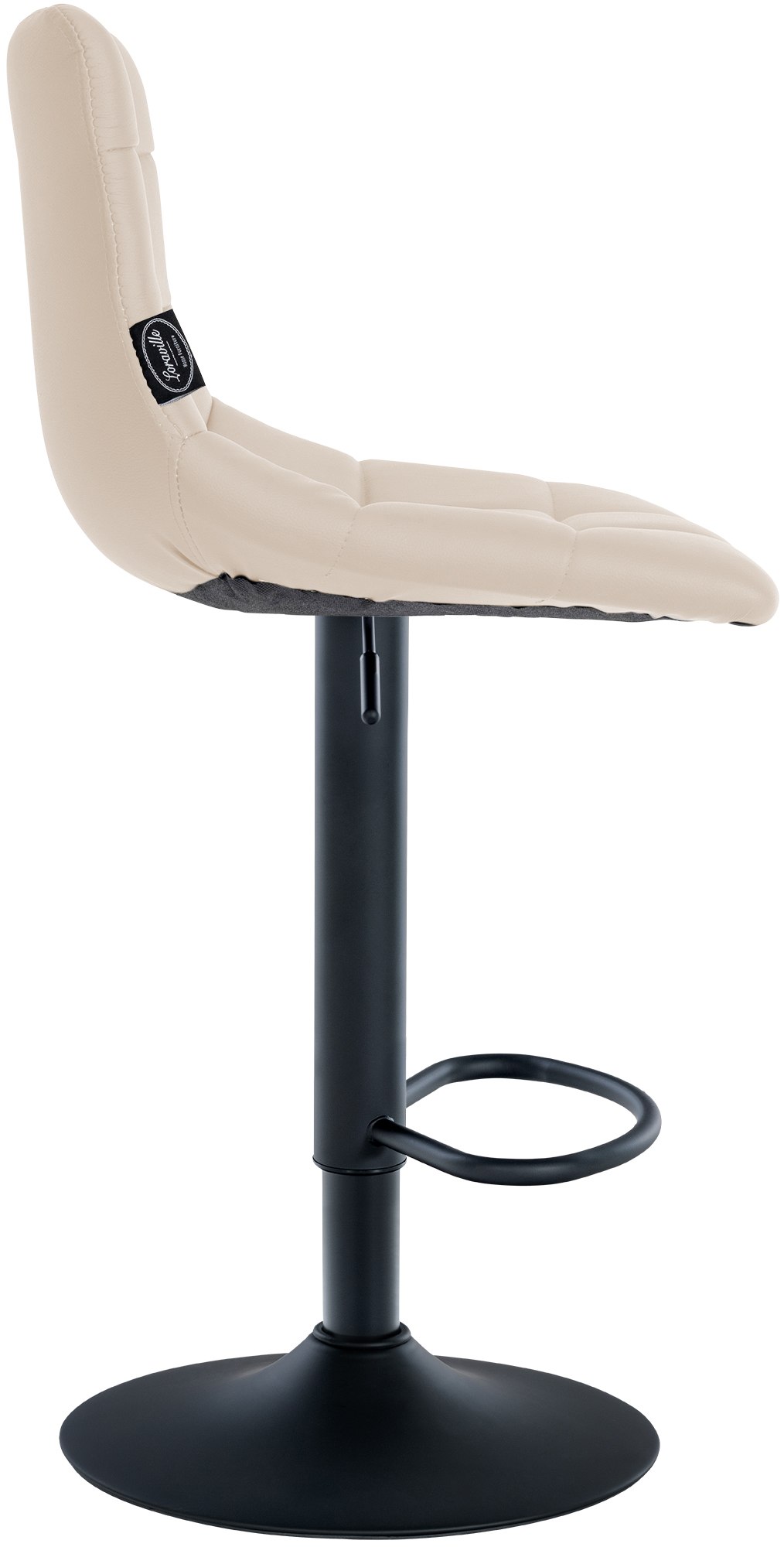Sgabello Jerry in similpelle