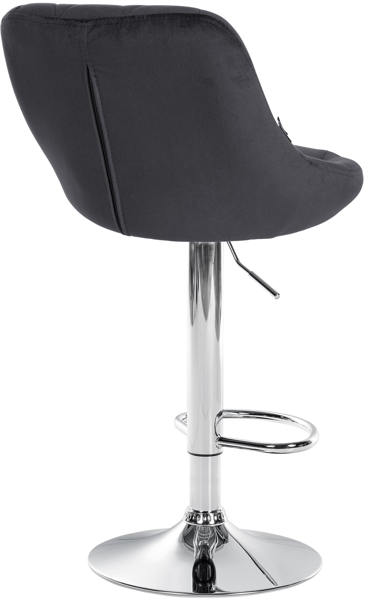 Set di 2 sgabelli da bar Lazio Velvet