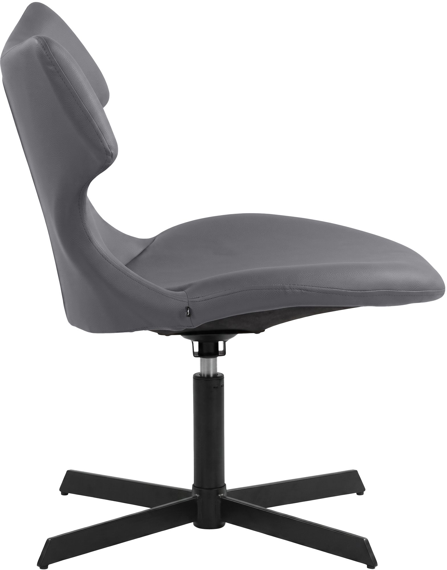 Set di 2 Poltroncine Lounge Welland Effetto Pelle
