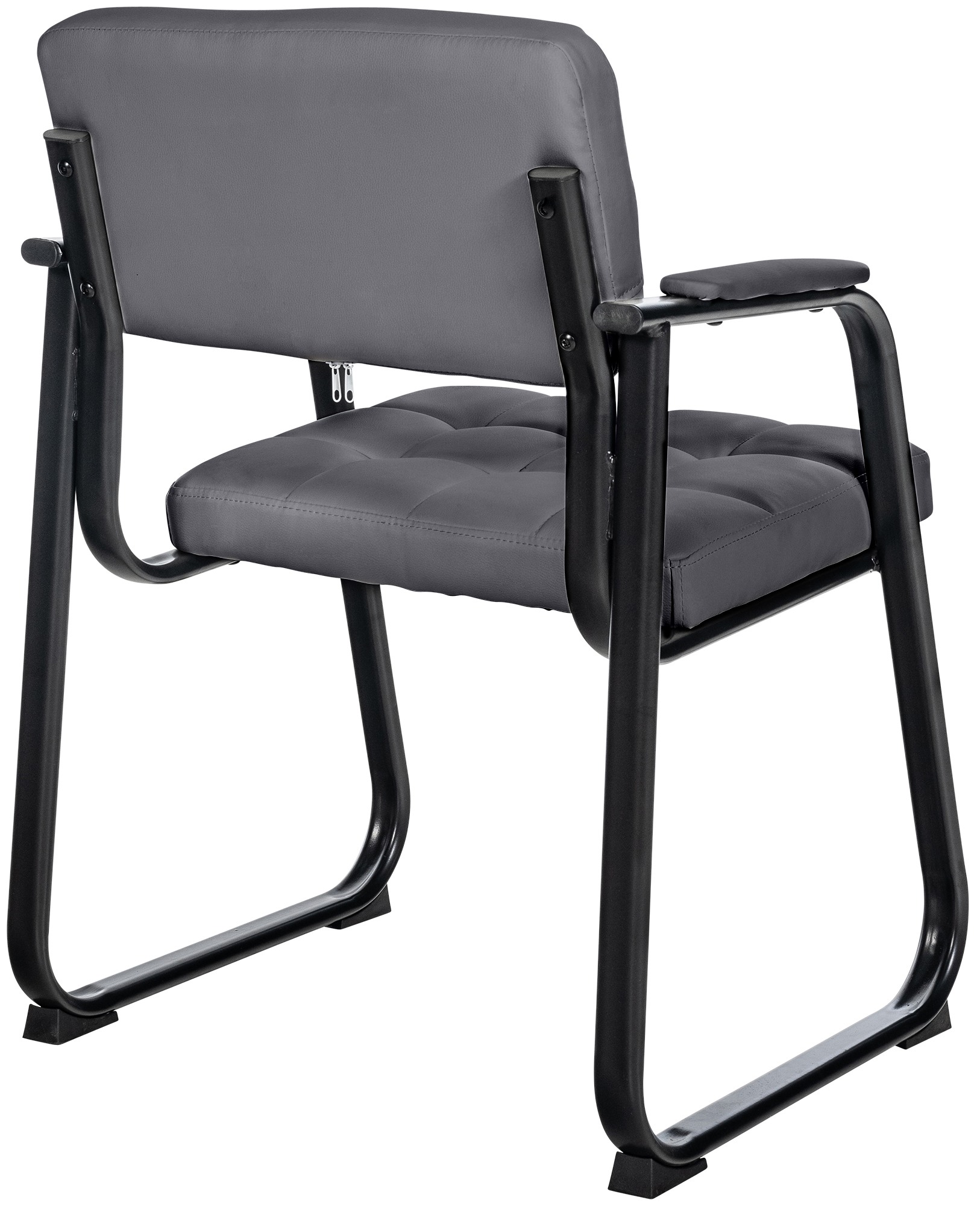 Sedia Visitatore Canada B in Similpelle