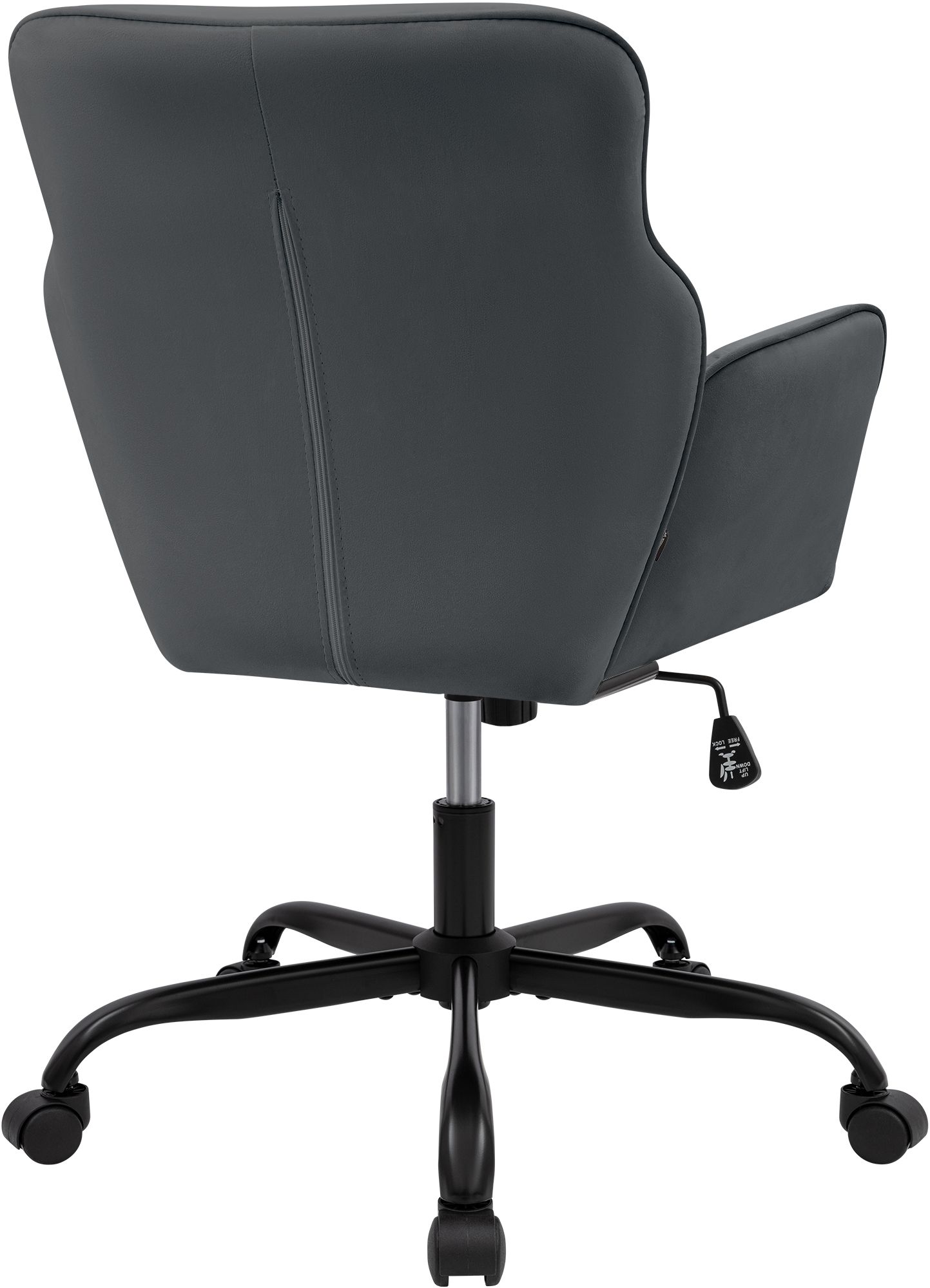 Sedia da ufficio Amado velluto