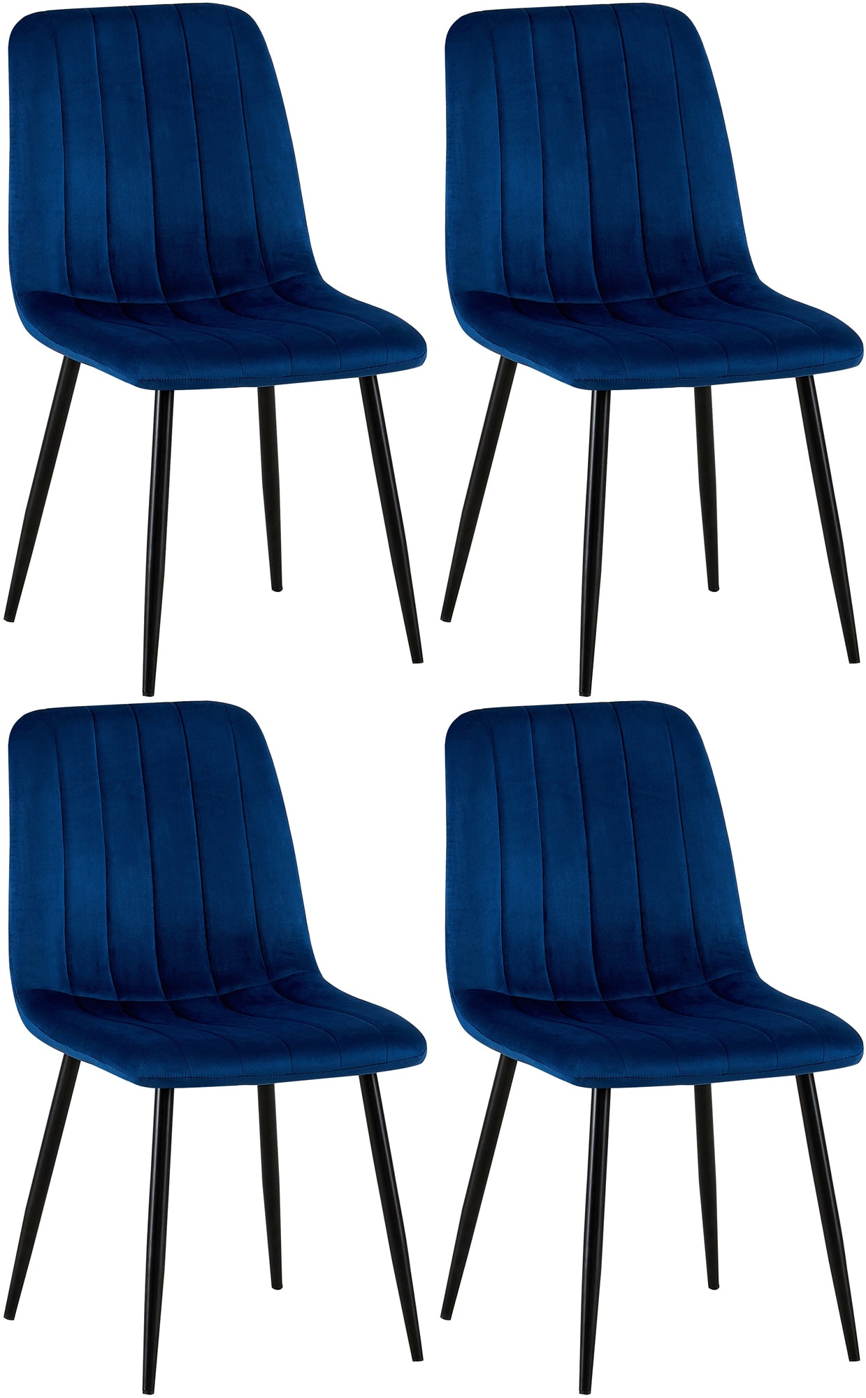 Set di 4 sedie Dijon