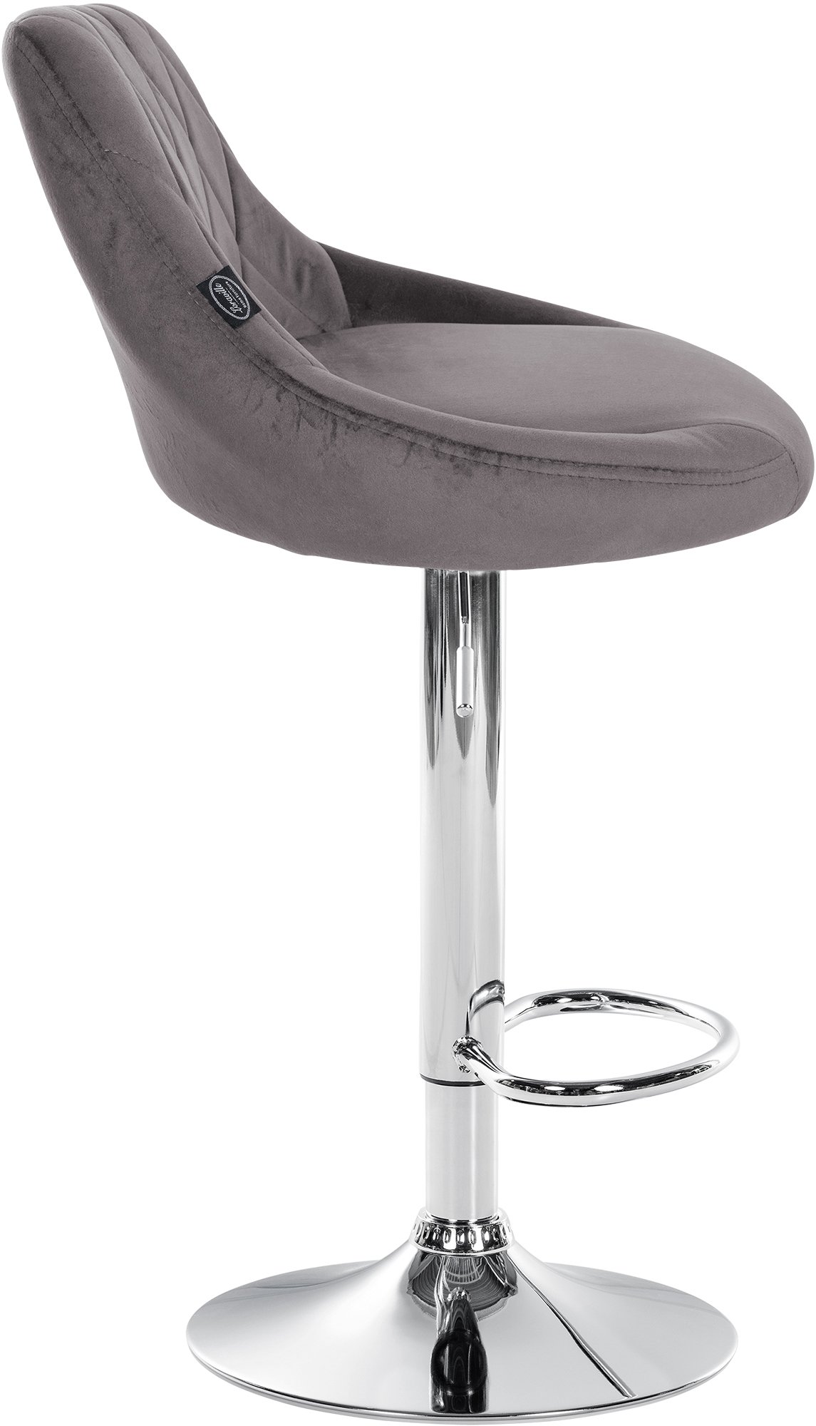 Sgabello da bar Lazio Velvet