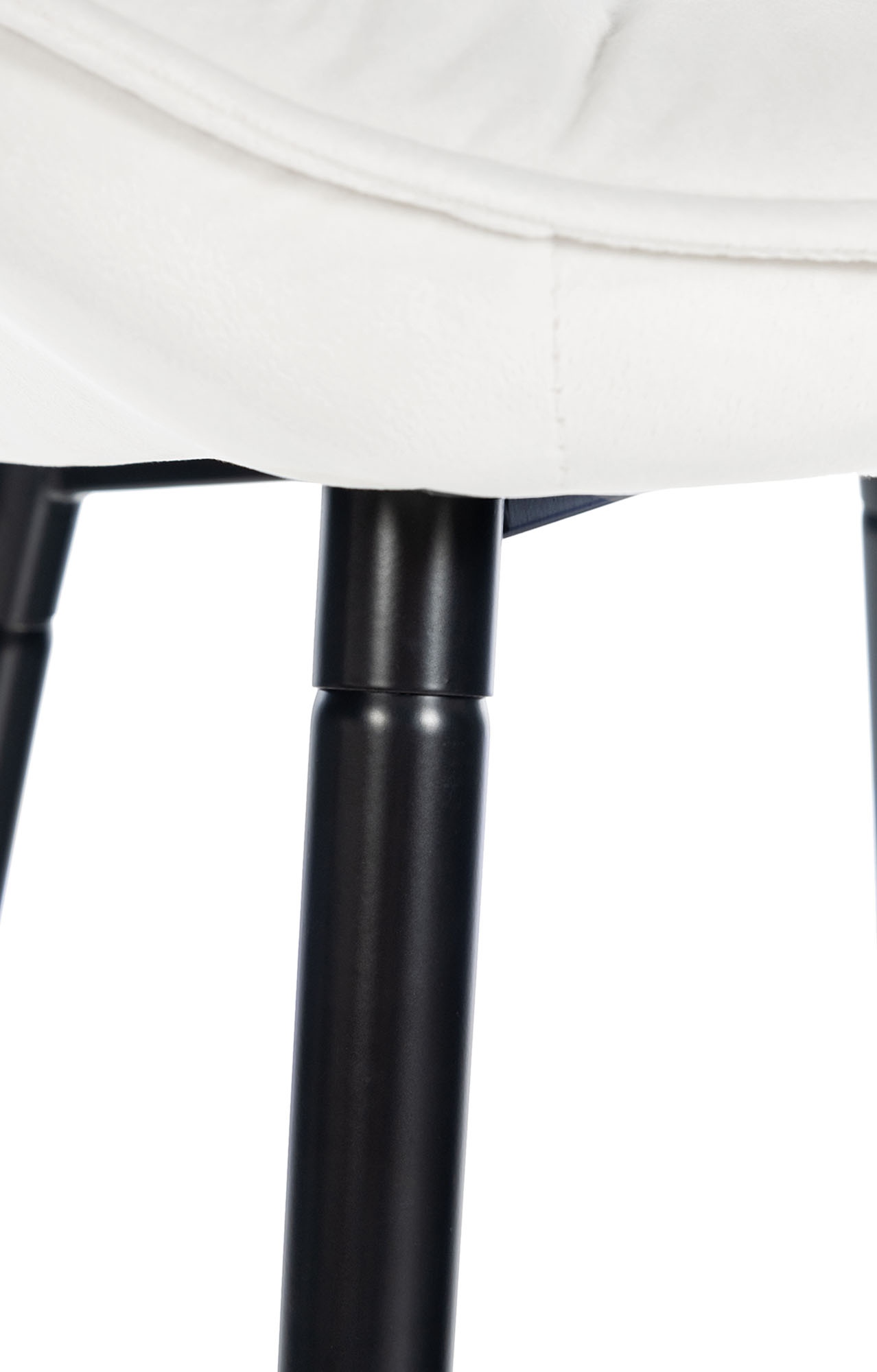 Set di 2 sgabelli da bar Gibson in velluto con altezza seduta 76 cm
