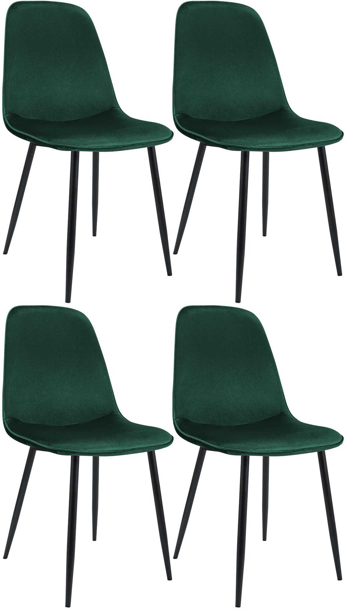 Set di 4 sedie da pranzo Maryam