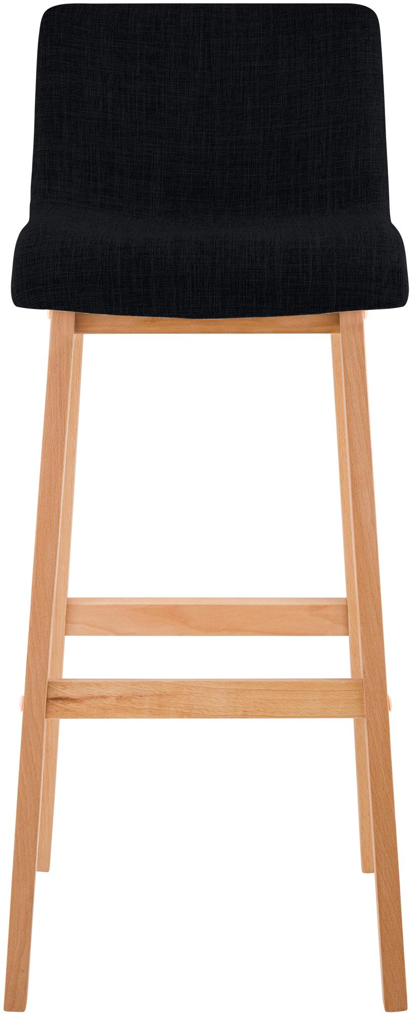 Sgabello da Bar Hover Tessuto Base a Quattro Gambe Natura