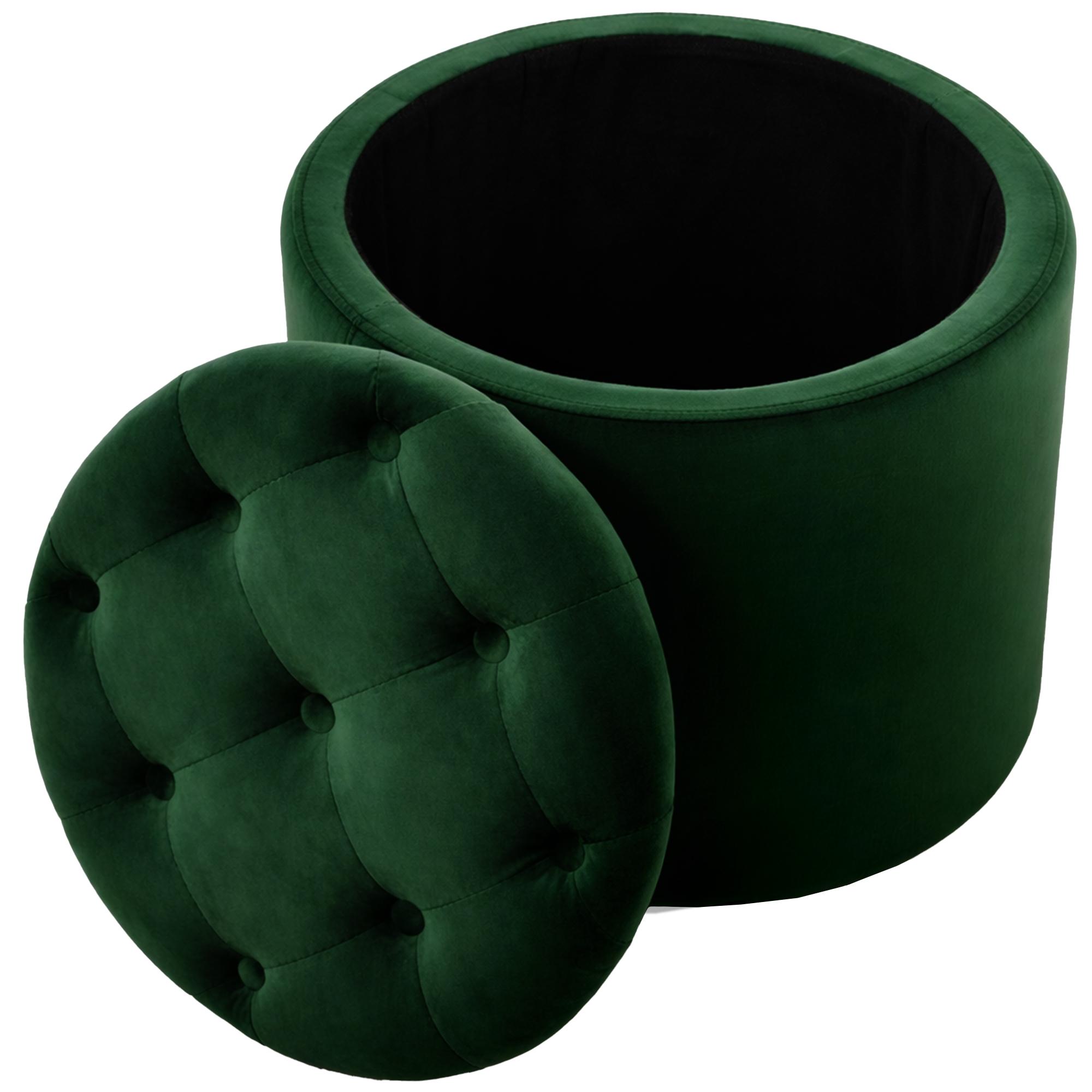 Pouf Pantin in velluto
