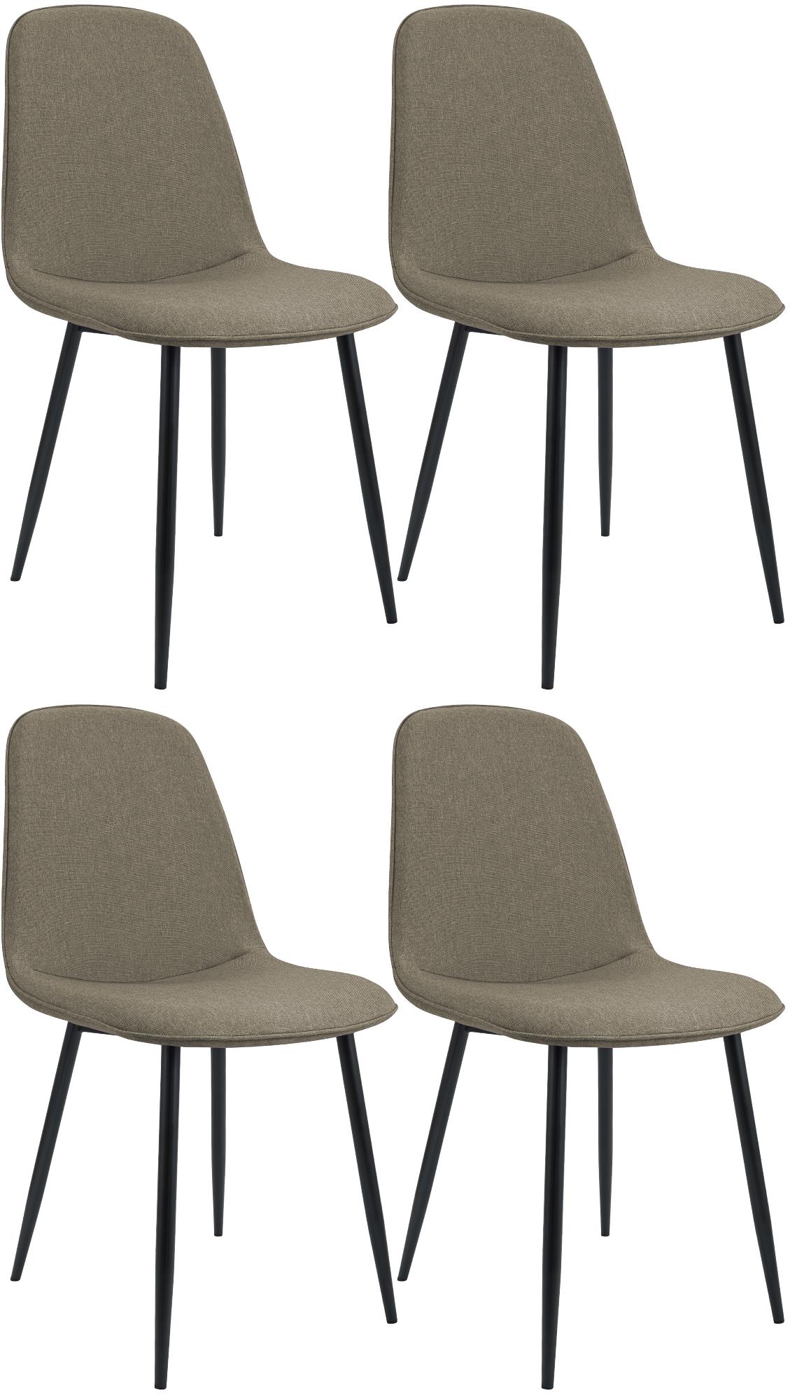 Set di 4 sedie da pranzo Maryam