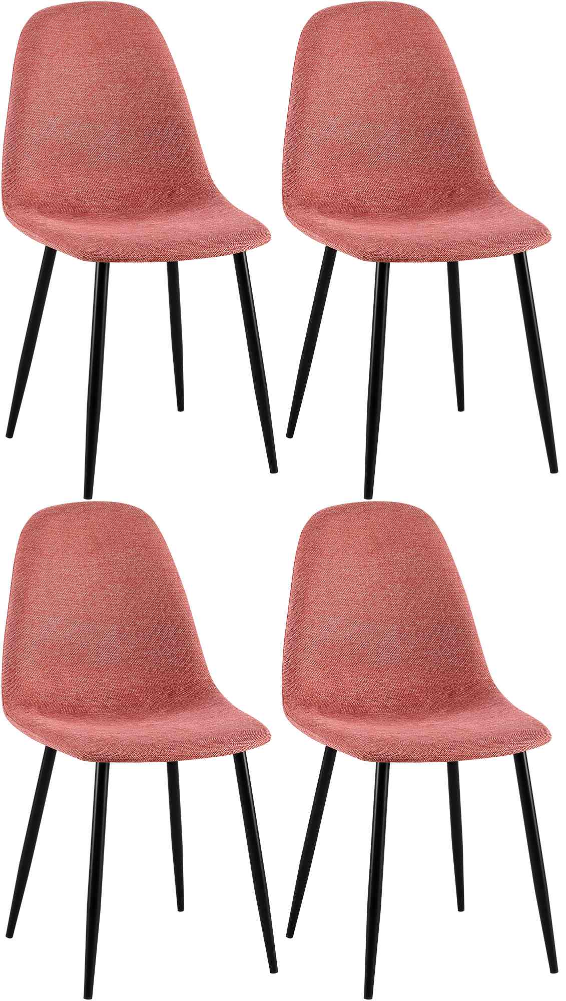 Set di 4 sedie da pranzo Napier
