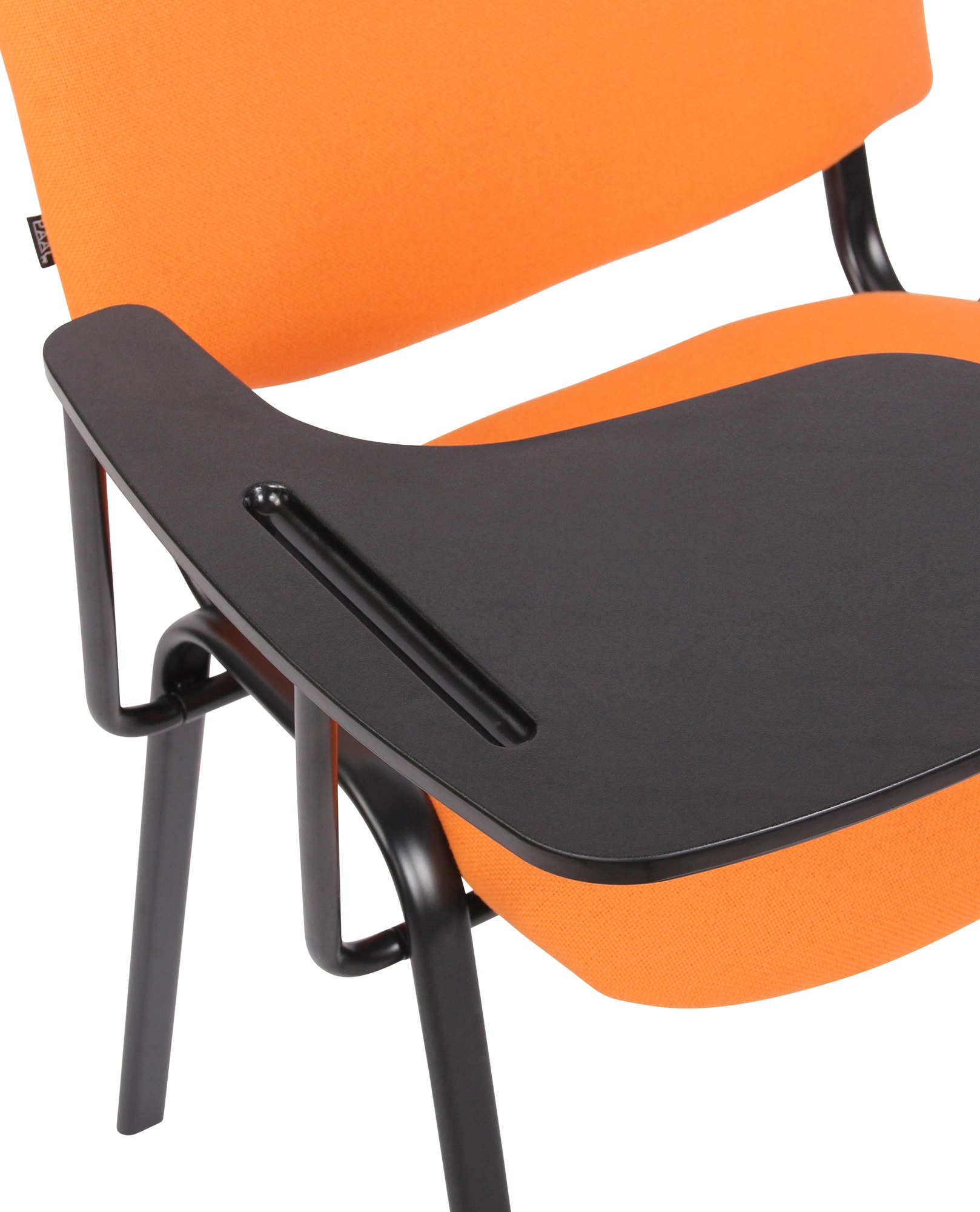 Sedia Ken in tessuto con tavolino ribaltabile