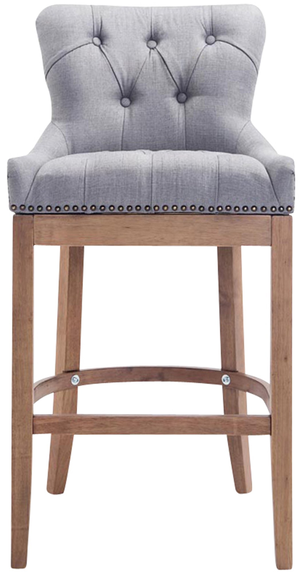 Sgabello Lakewood Stoffa antico-chiaro