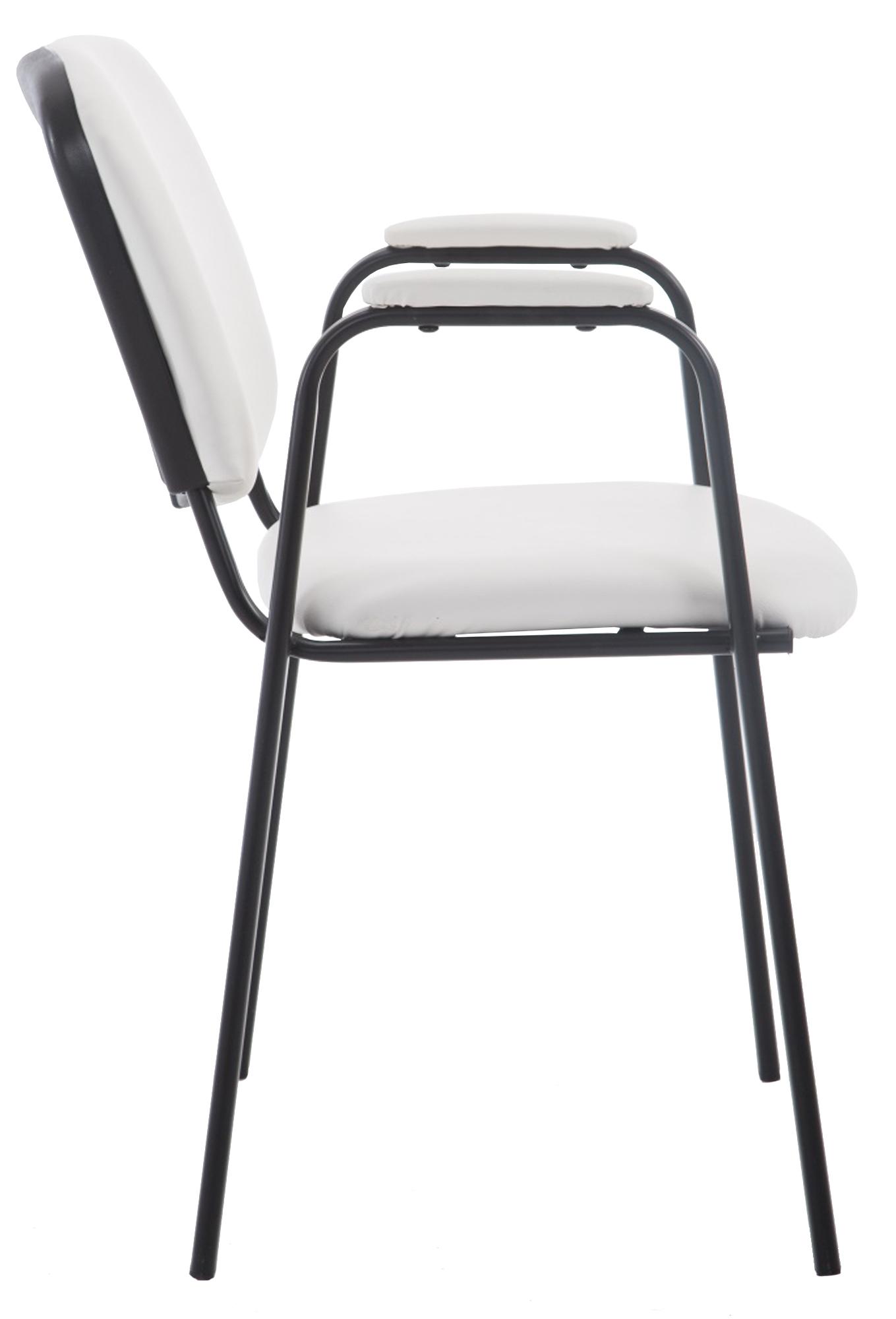 Sedia impilabile Ken Pro in ecopelle
