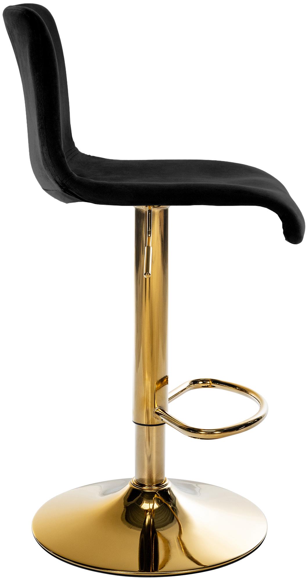 Sgabello Bar Hover in Velluto