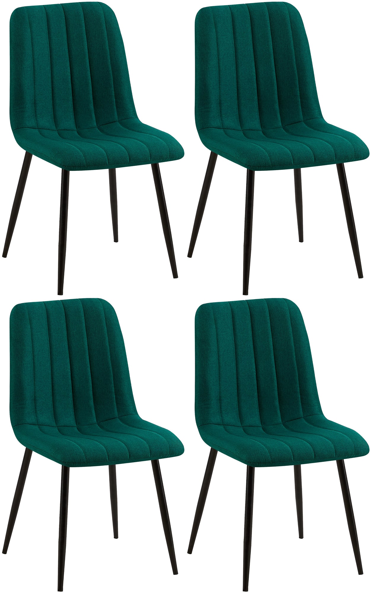 Set di 4 sedie Dijon