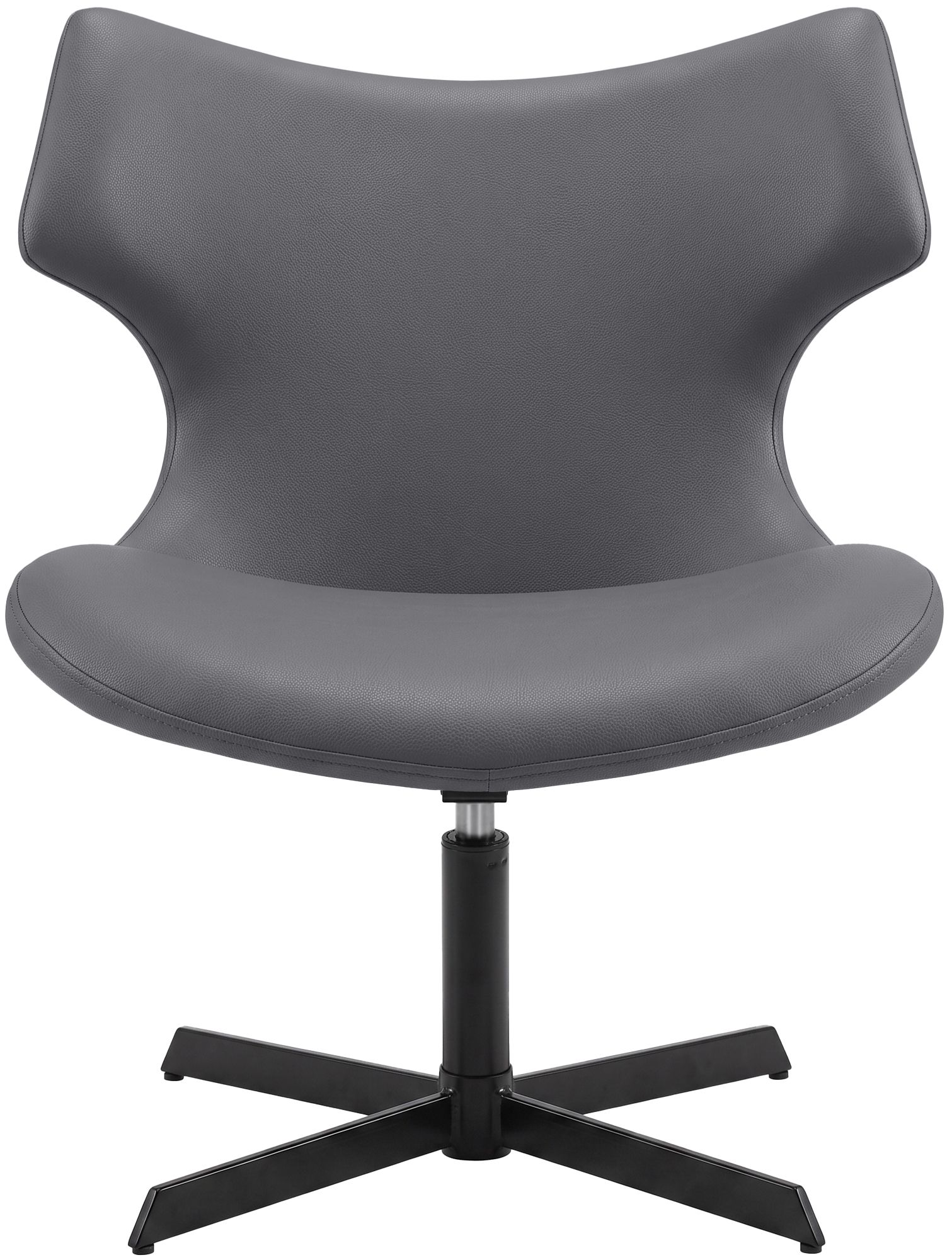 Set di 2 Poltroncine Lounge Welland Effetto Pelle