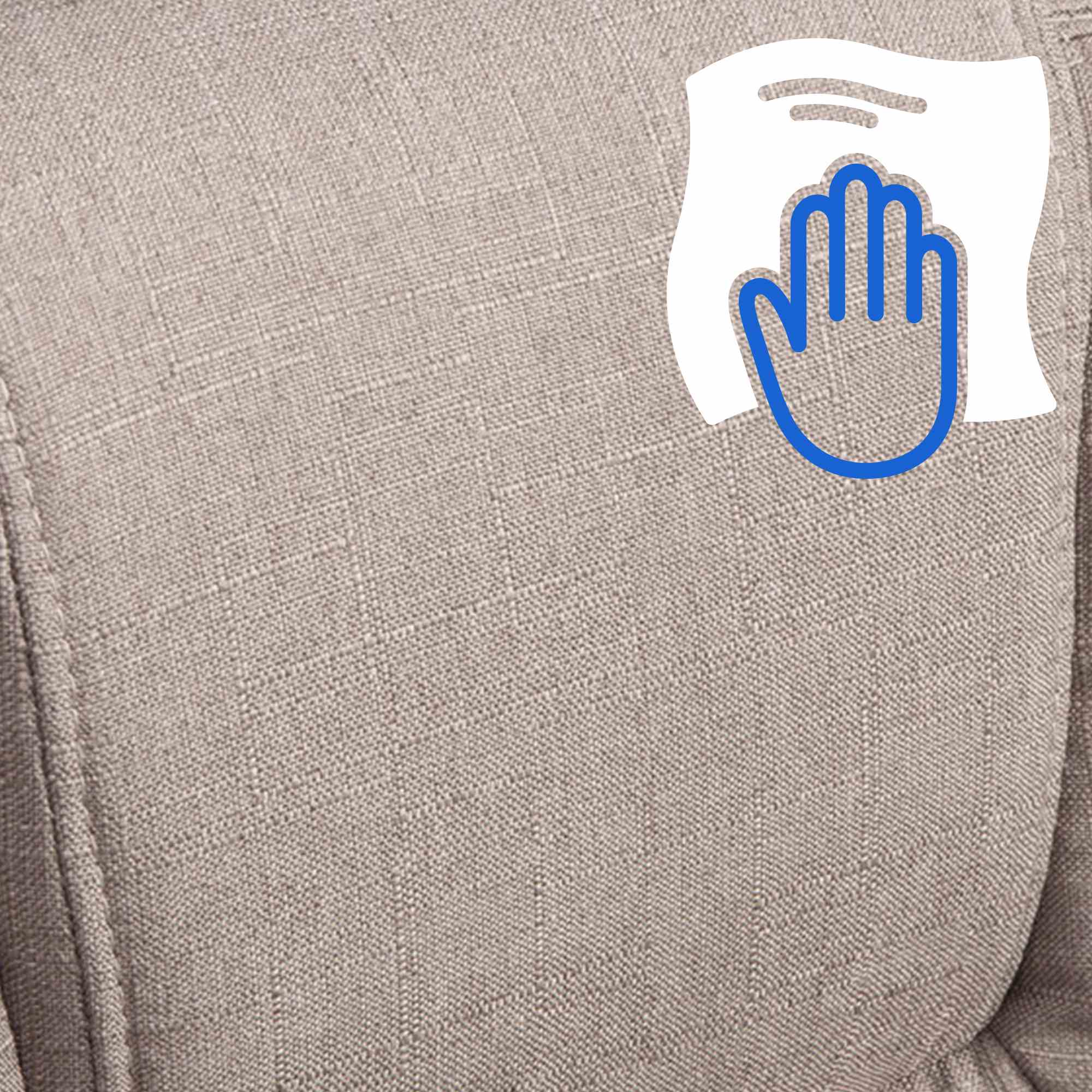 Poltrona ufficio XXL Xanthos in tessuto