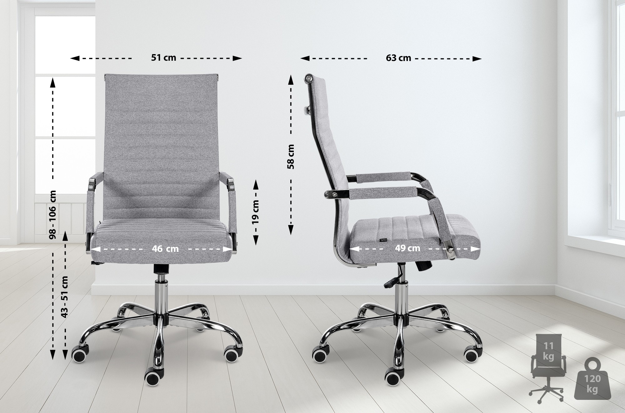 Sedia Da ufficio Amadora