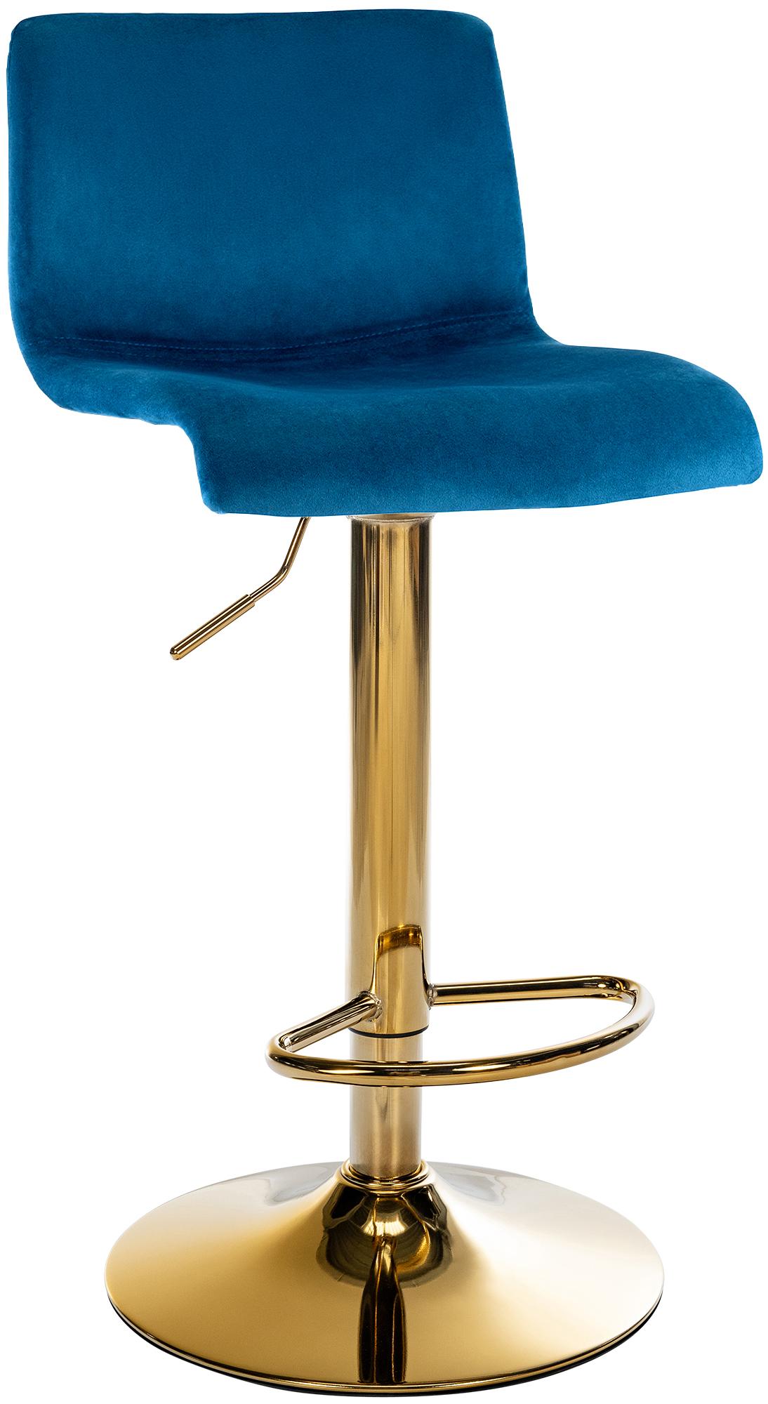 Sgabello Bar Hover in Velluto