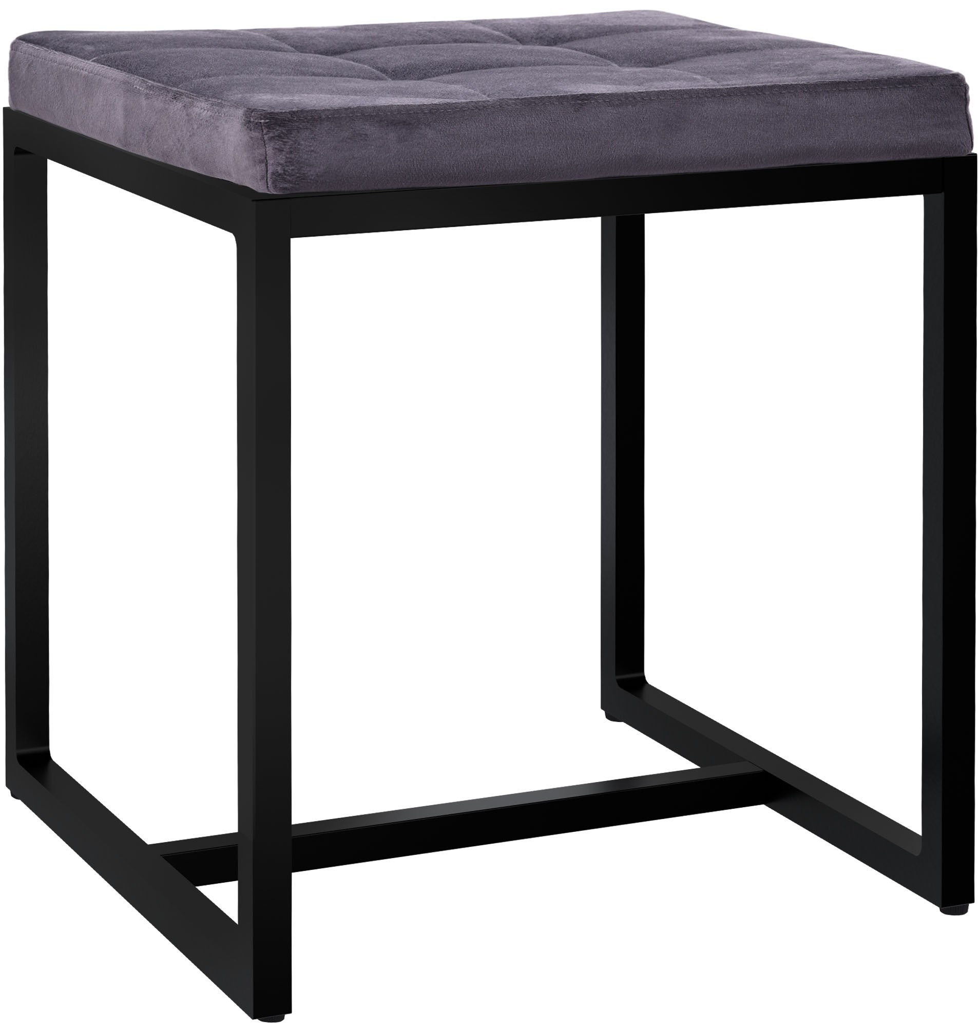 Sgabello Barci con struttura nera