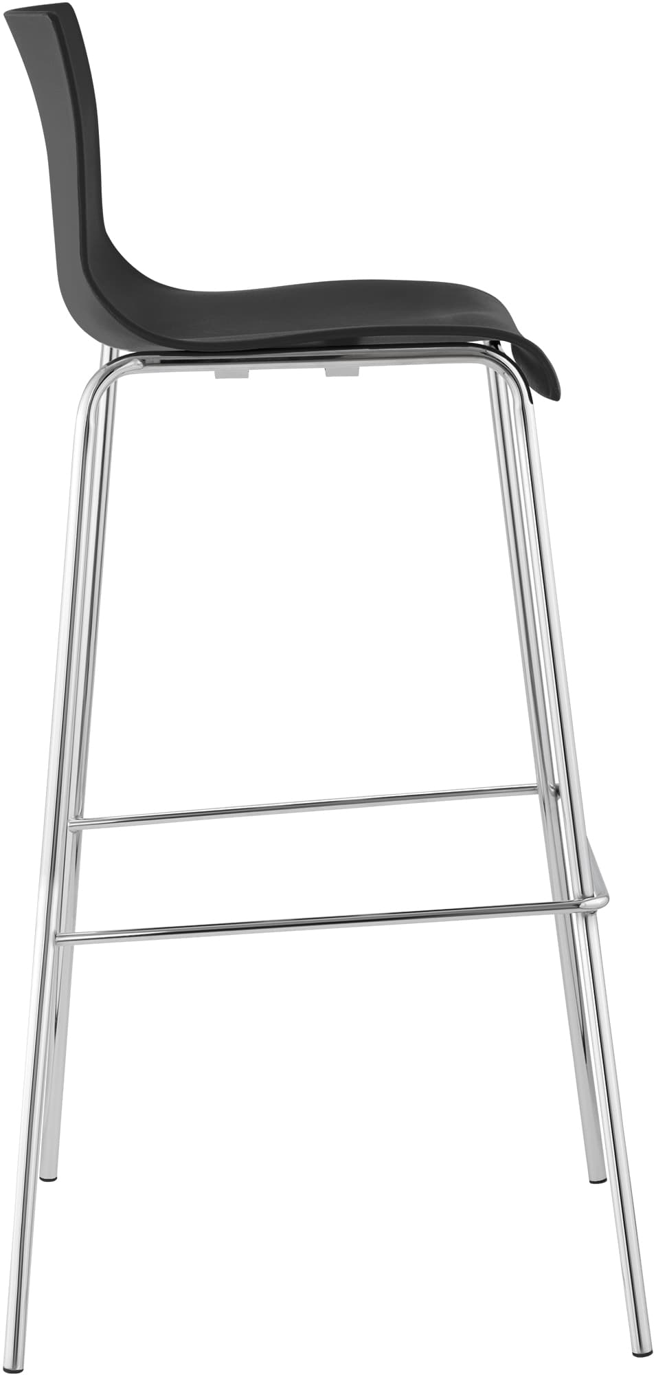 Sgabello da Bar Hover Plastica Struttura a 4 Gambe