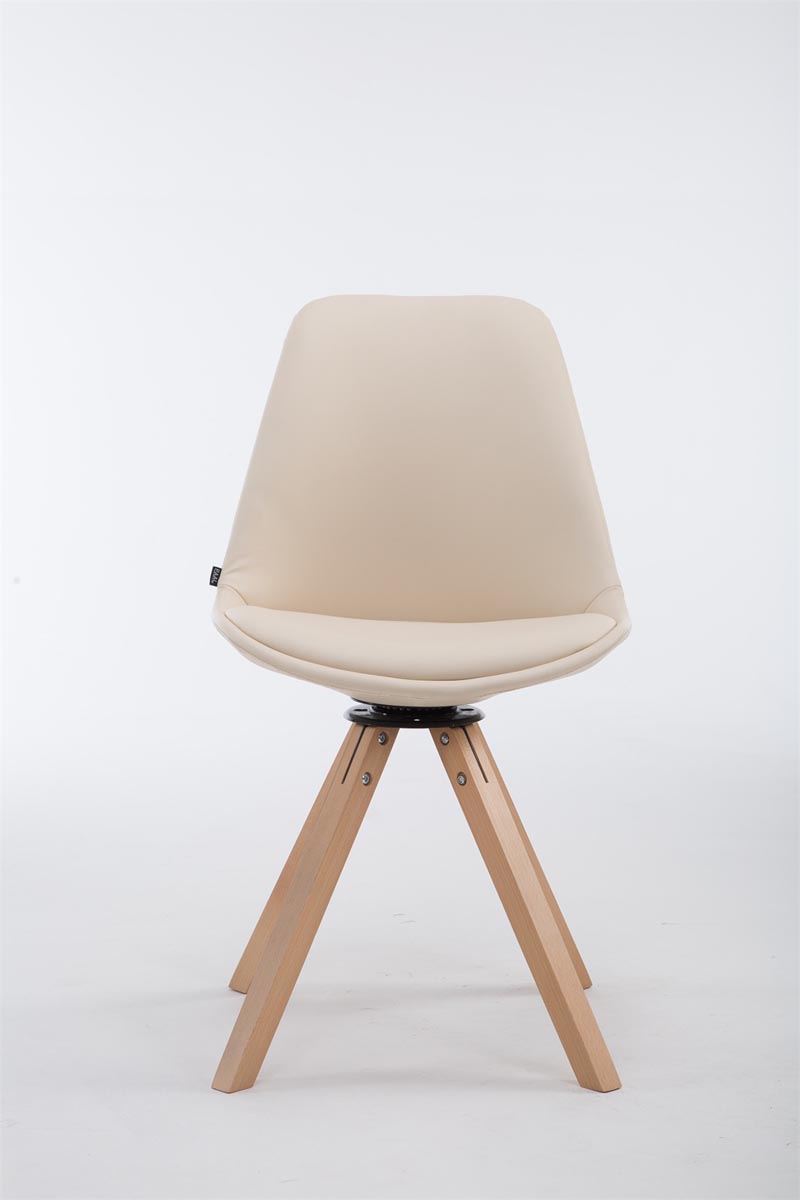 Sedia Girevole Calais in Similpelle