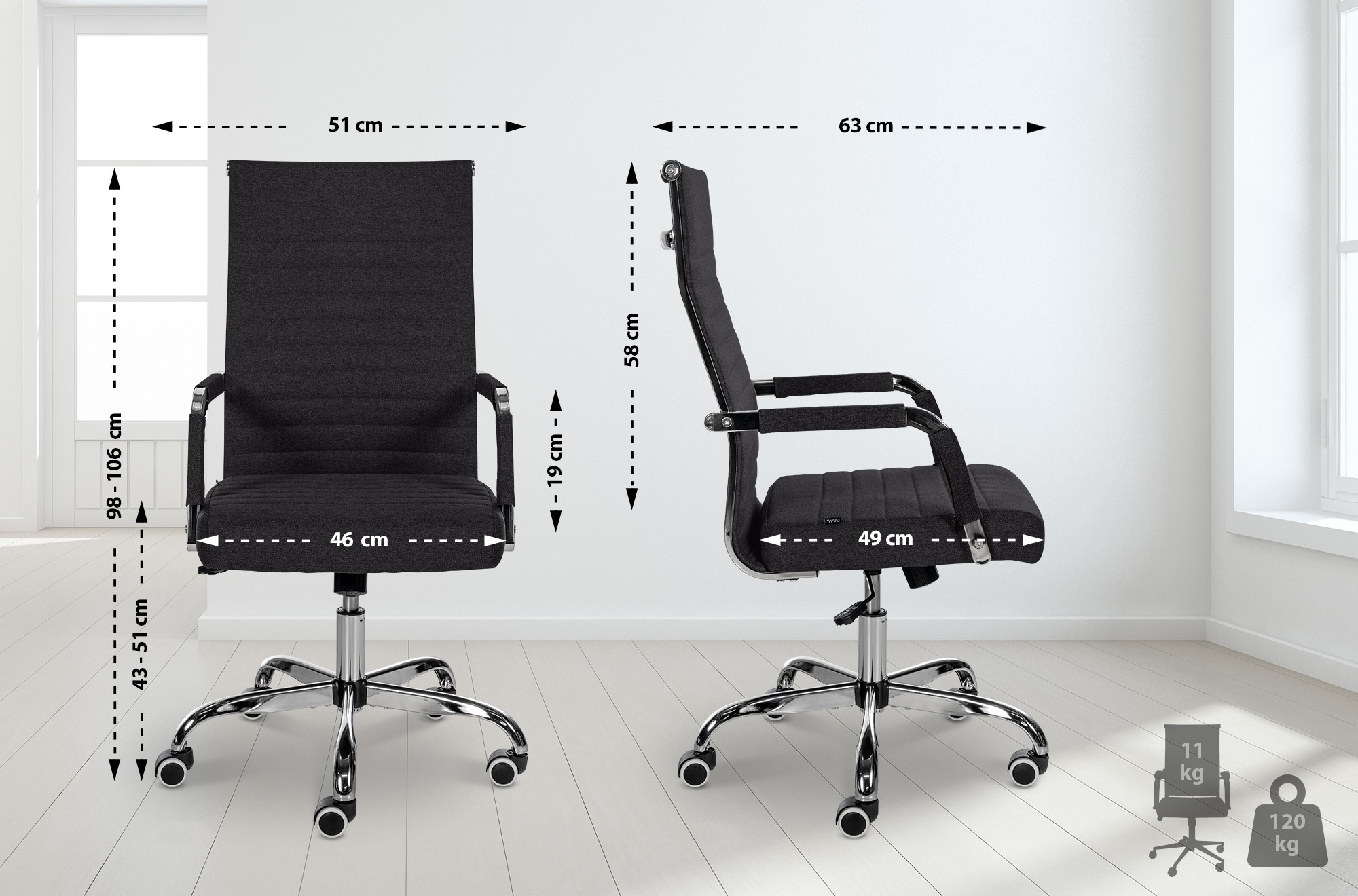 Sedia Da ufficio Amadora
