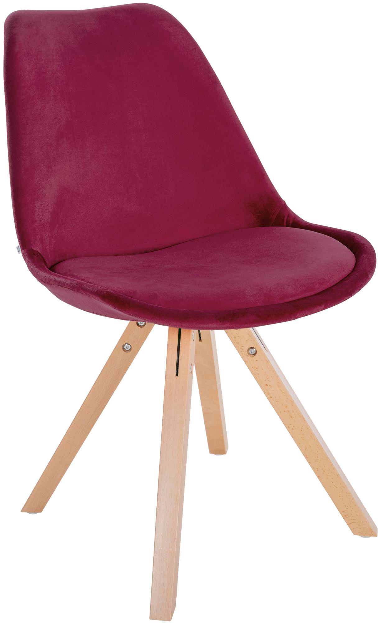 Set di 4 sedie Sofia Velvet