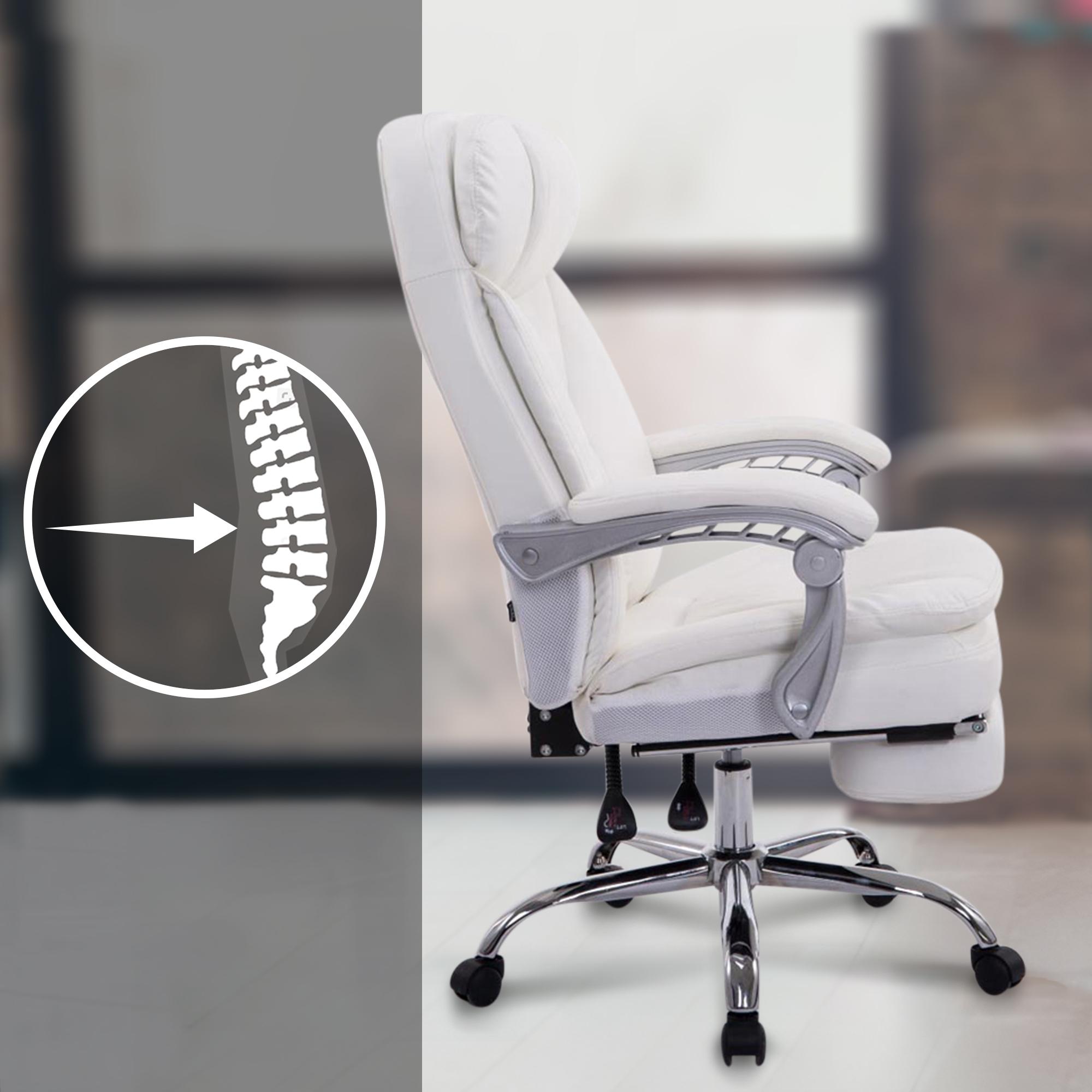 Sedia da ufficio XL Troy in similpelle