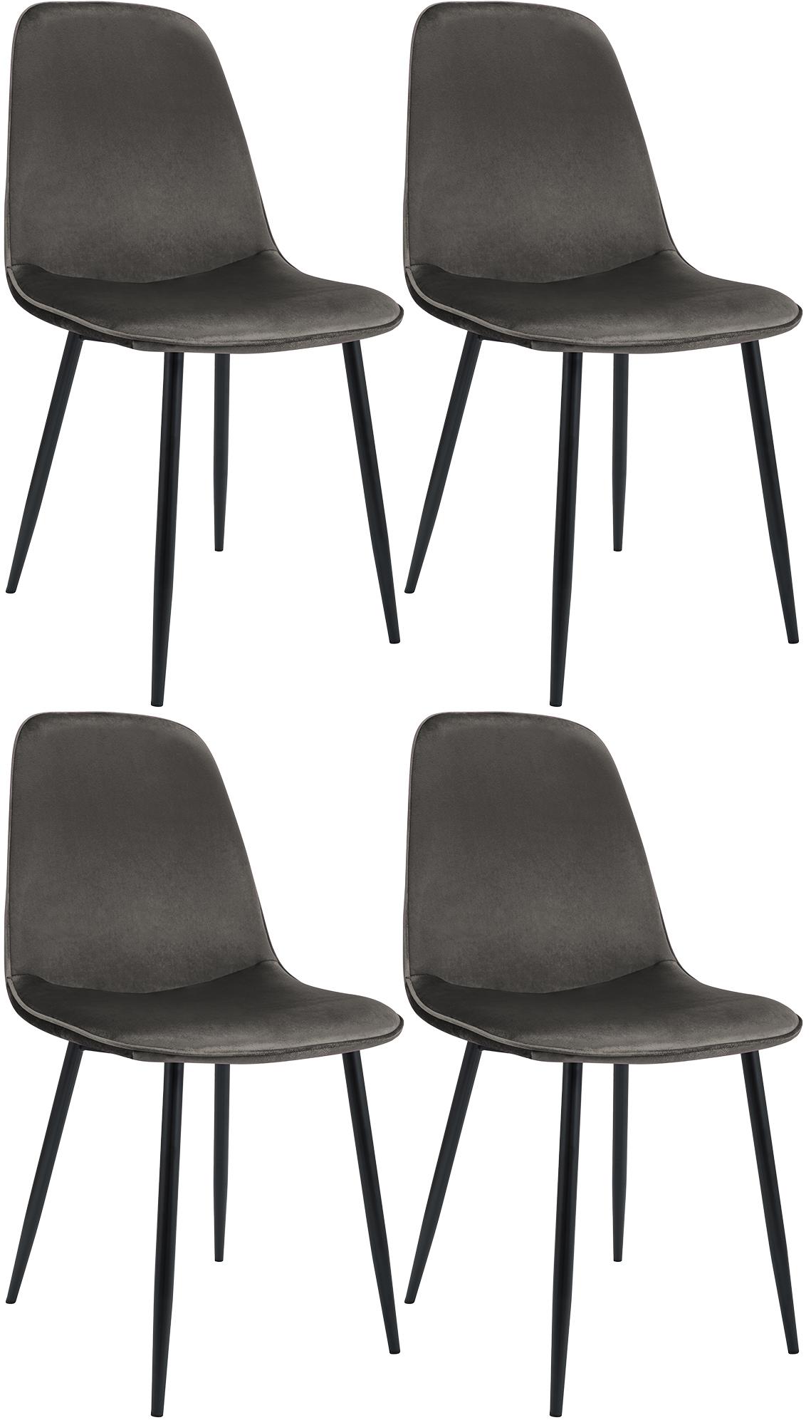 Set di 4 sedie da pranzo Maryam
