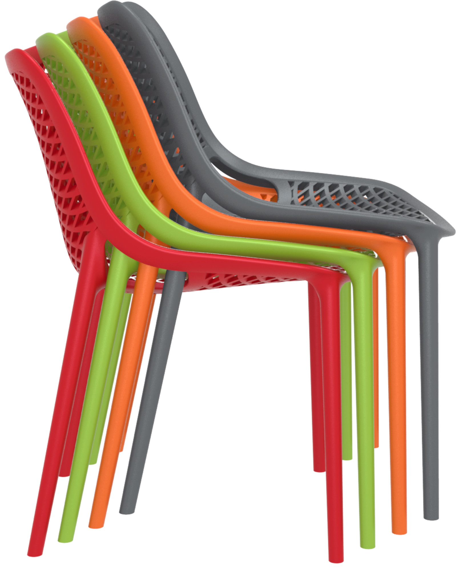 Set di 4 sedie Air