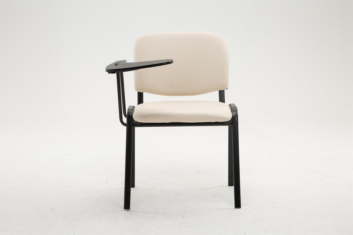 Sedia Ken in similpelle con tavolino ribaltabile