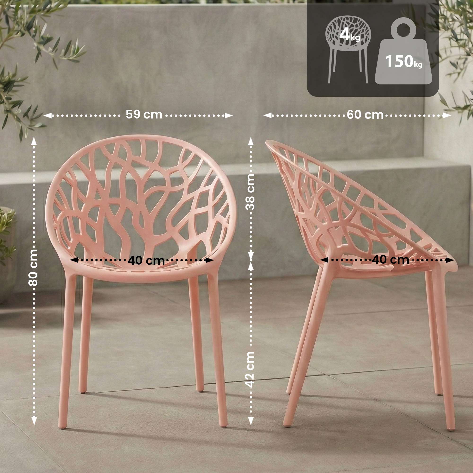 Sedia da giardino Hope