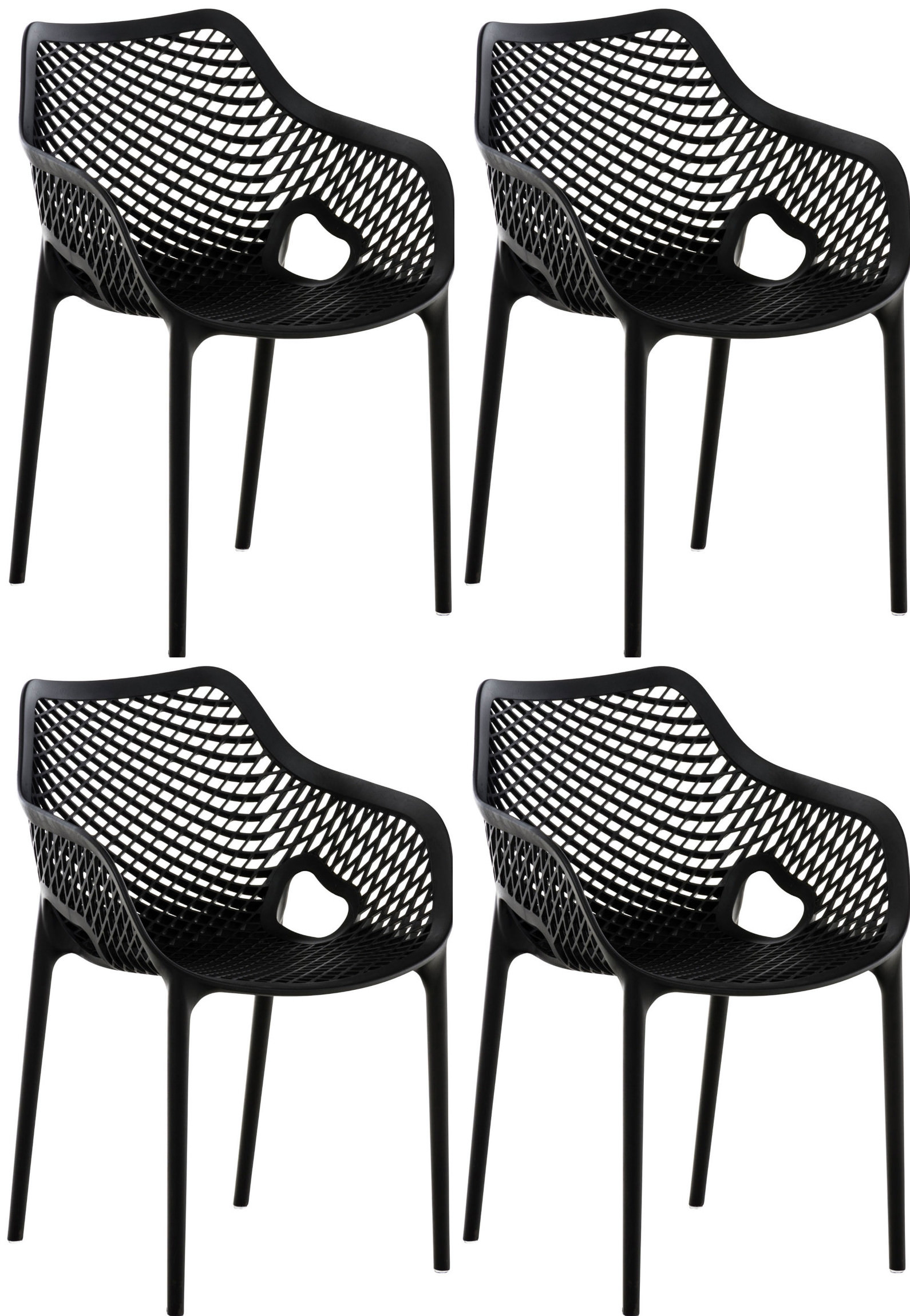 Set di 4 sedie Air XL