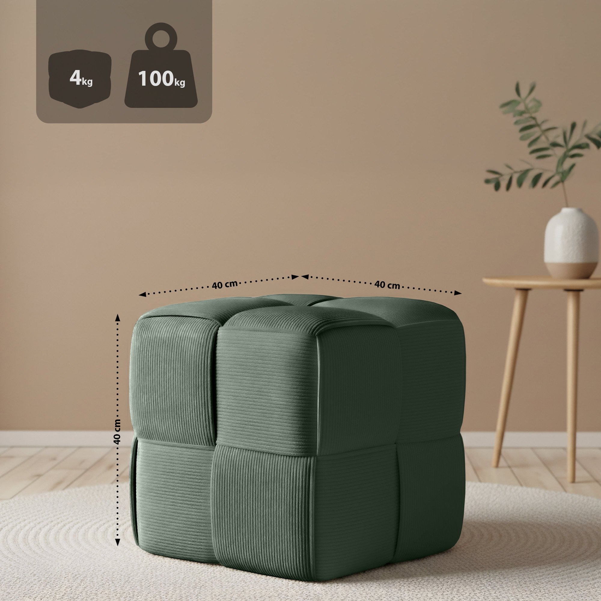Pouf Cord Forinta