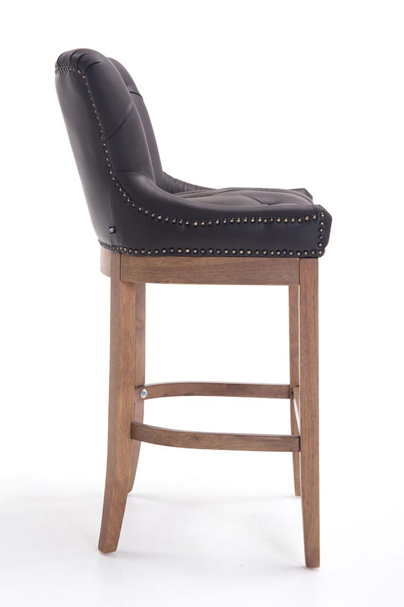 Set 2 sgabelli Lakewood in vera pelle