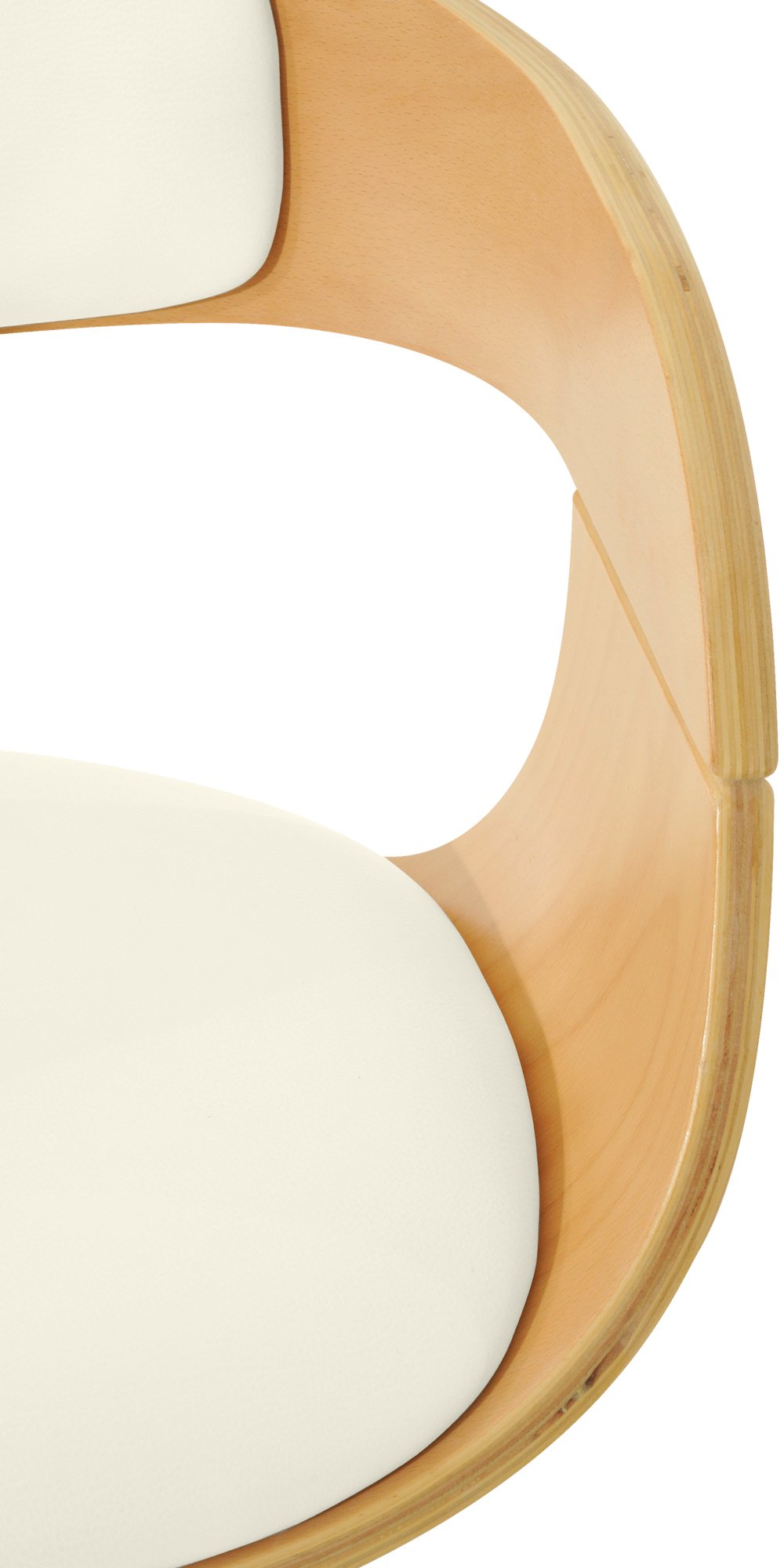 Sgabello Kingston in Similpelle