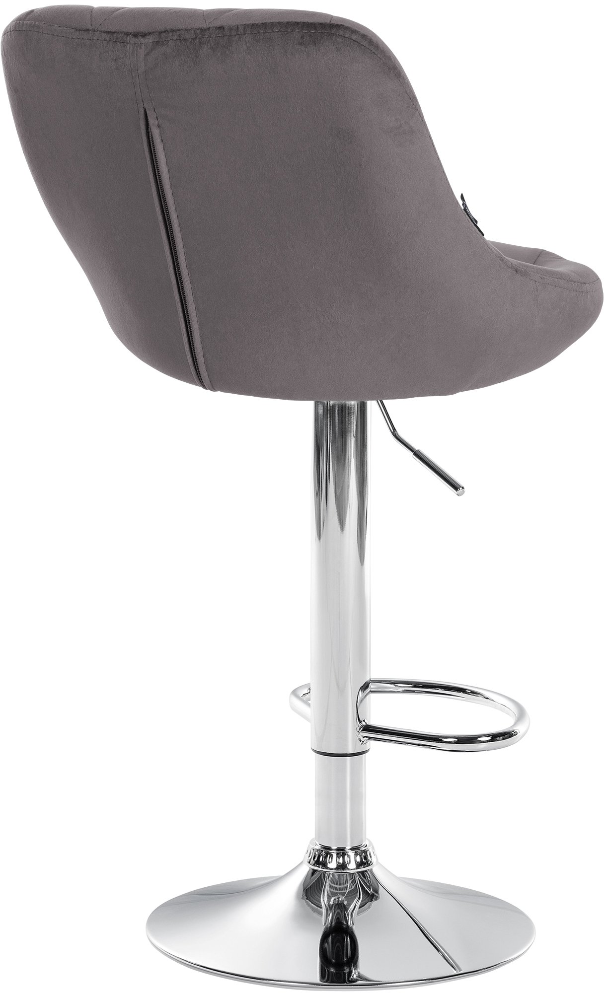 Set di 2 sgabelli da bar Lazio Velvet