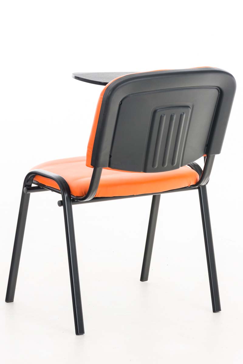 Sedia Ken in similpelle con tavolino ribaltabile